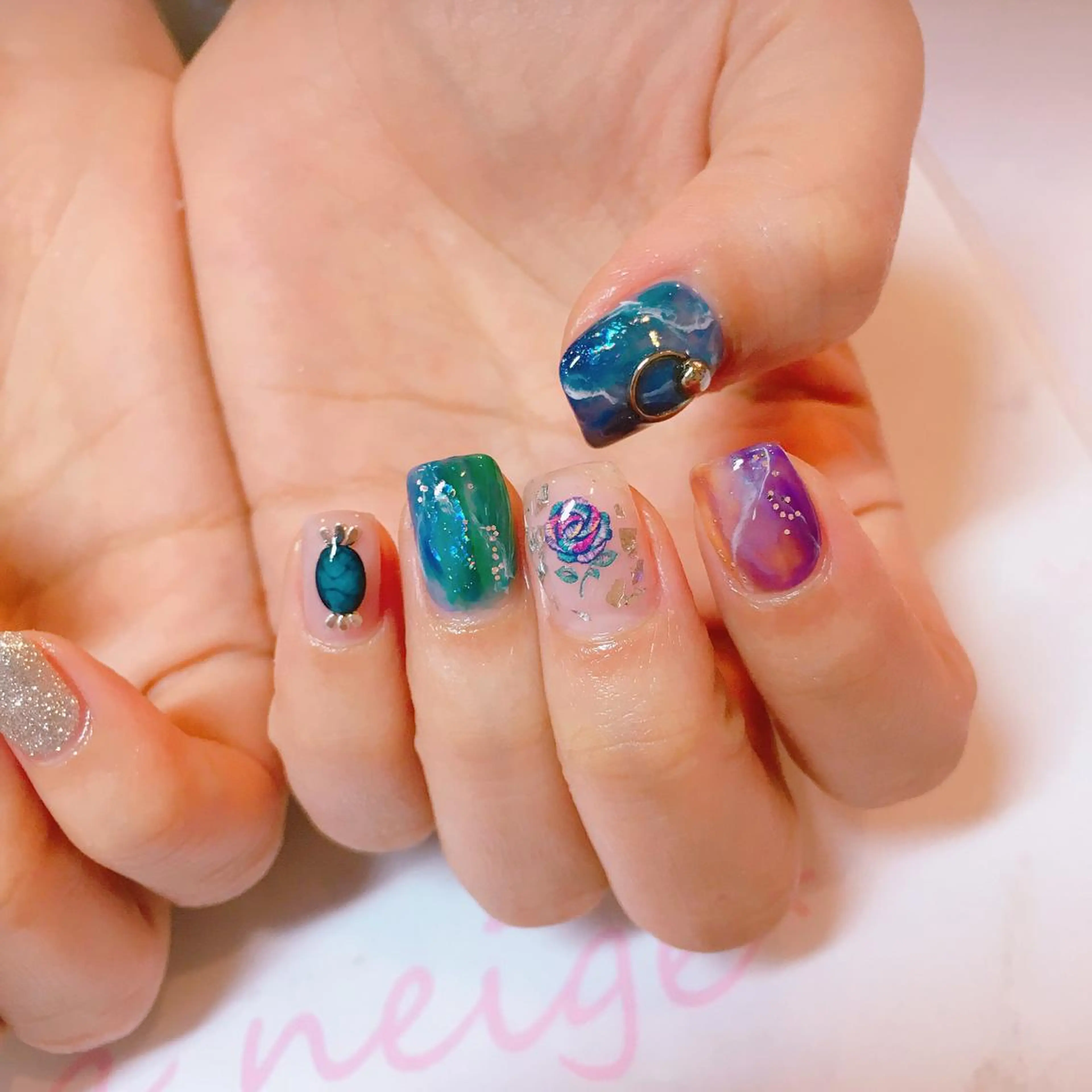 ネイル La neige* yuki 🐩🌙のネイルデザイン