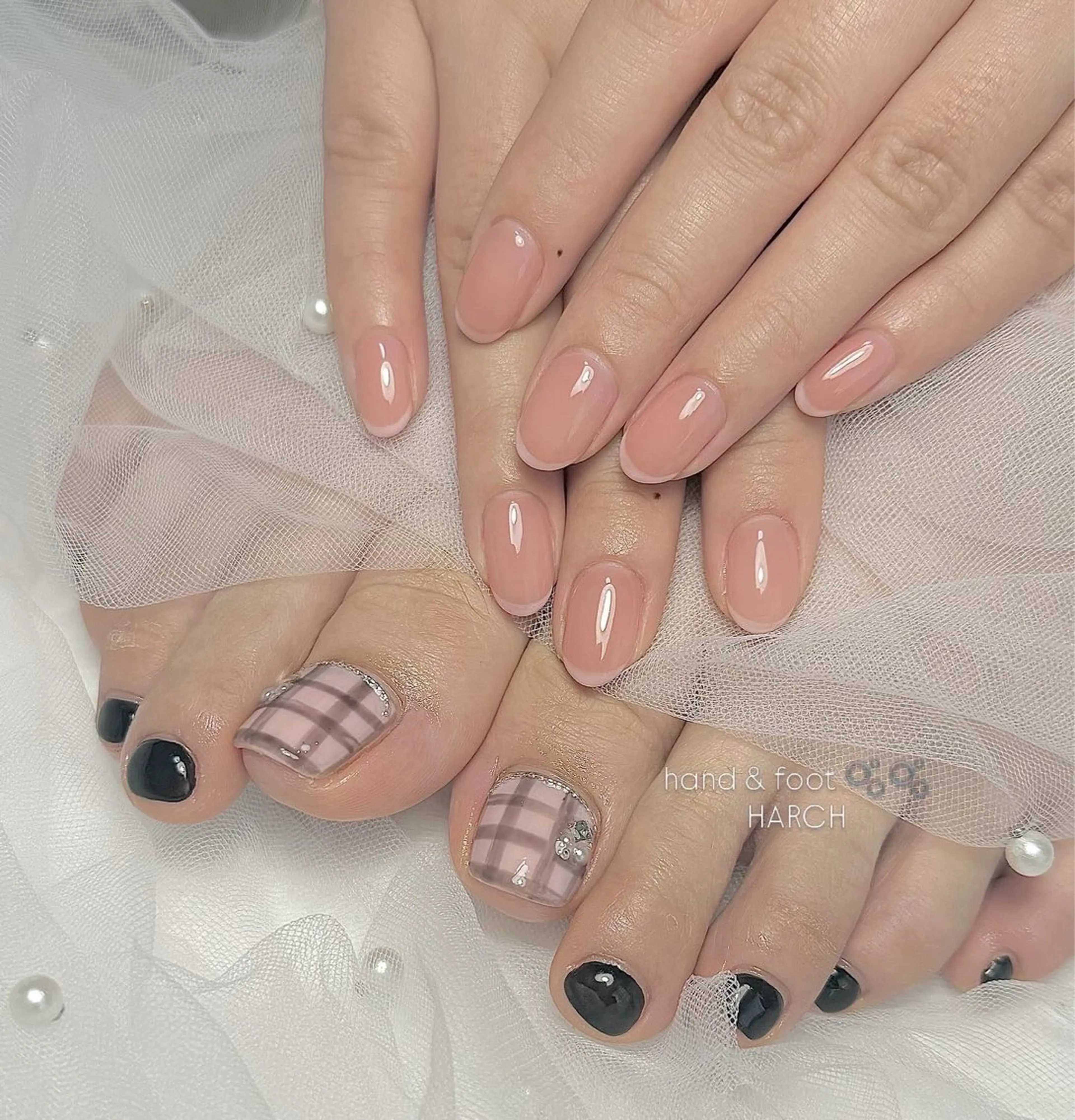 ネイル フットネイル H nailのネイルデザイン