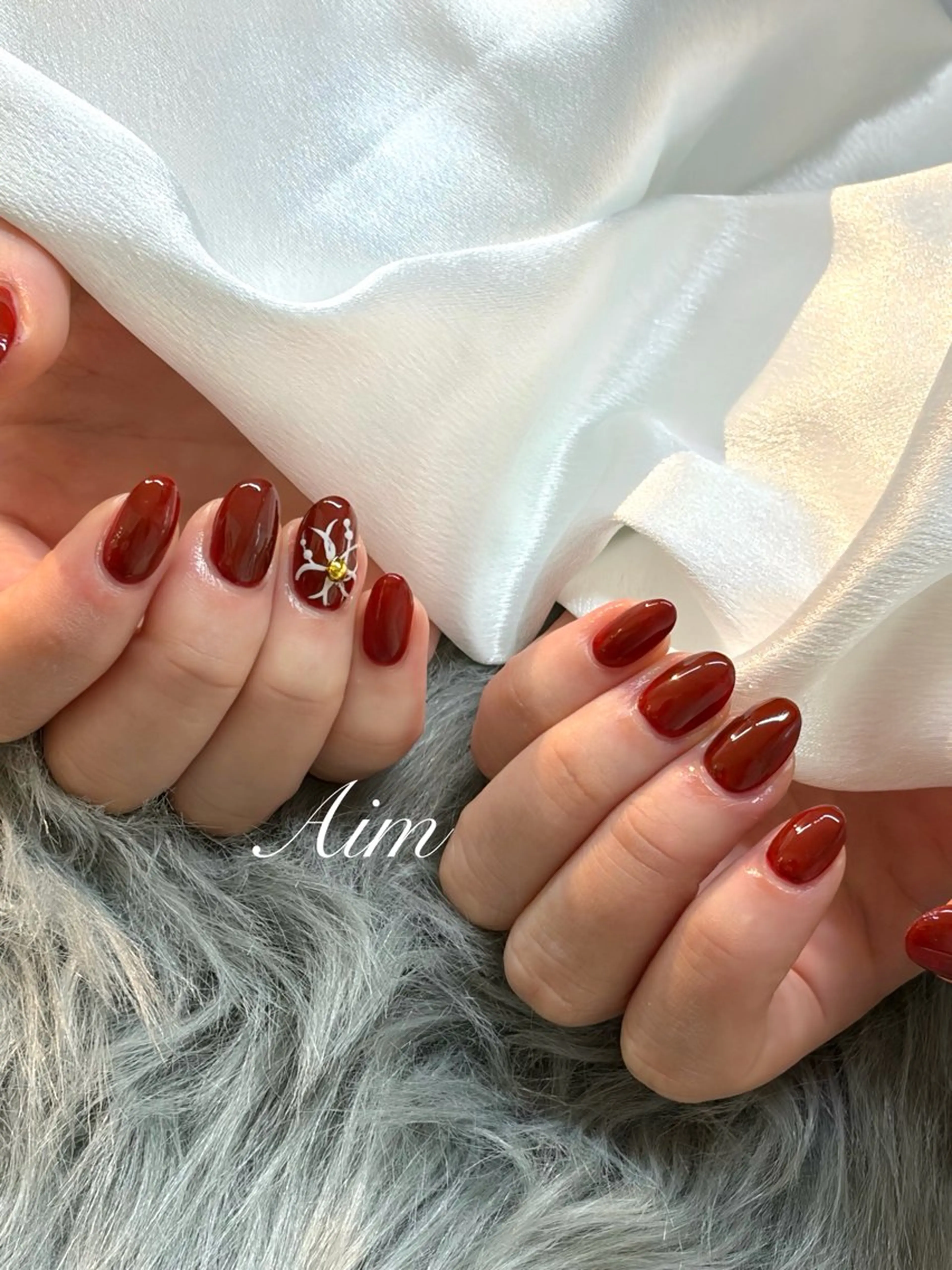 ネイル ハンドネイル Aim🌿 kanaのネイルデザイン