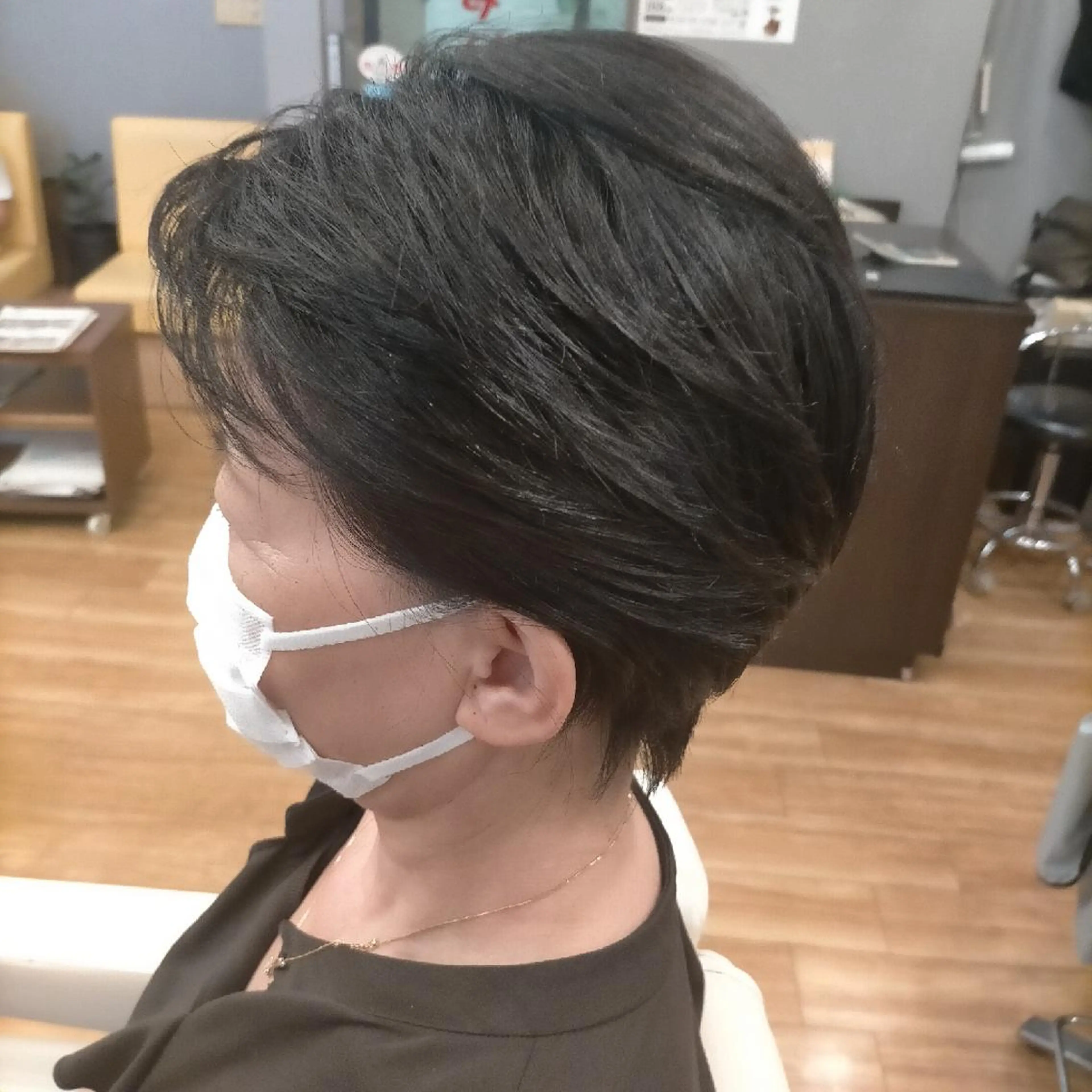 ショート パーマ 尹兆奎美容室所属・ヘアー オレのヘアスタイル