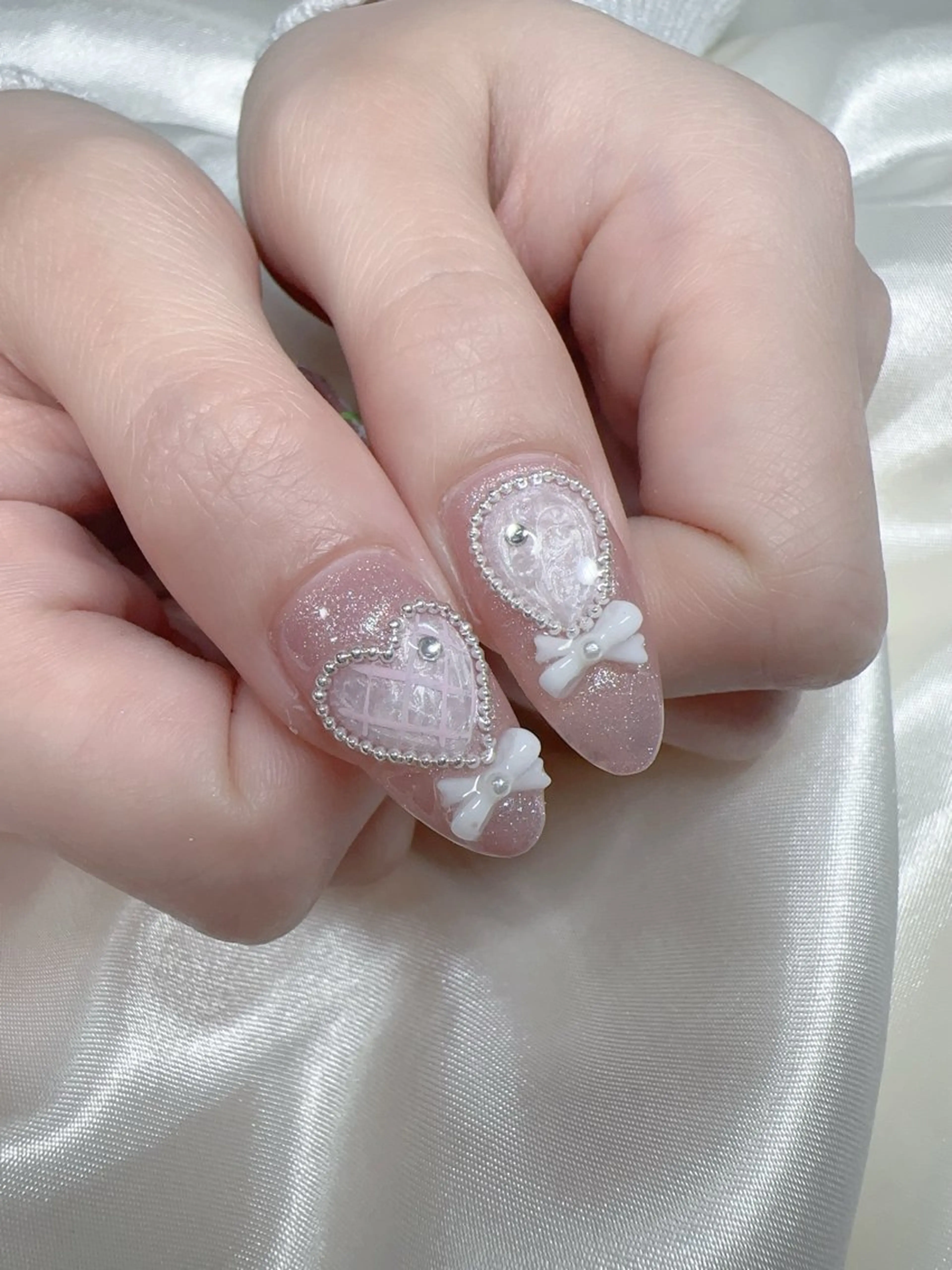 ネイル 持ち込み ハンドネイル ANA.CHUO NAILSのネイルデザイン