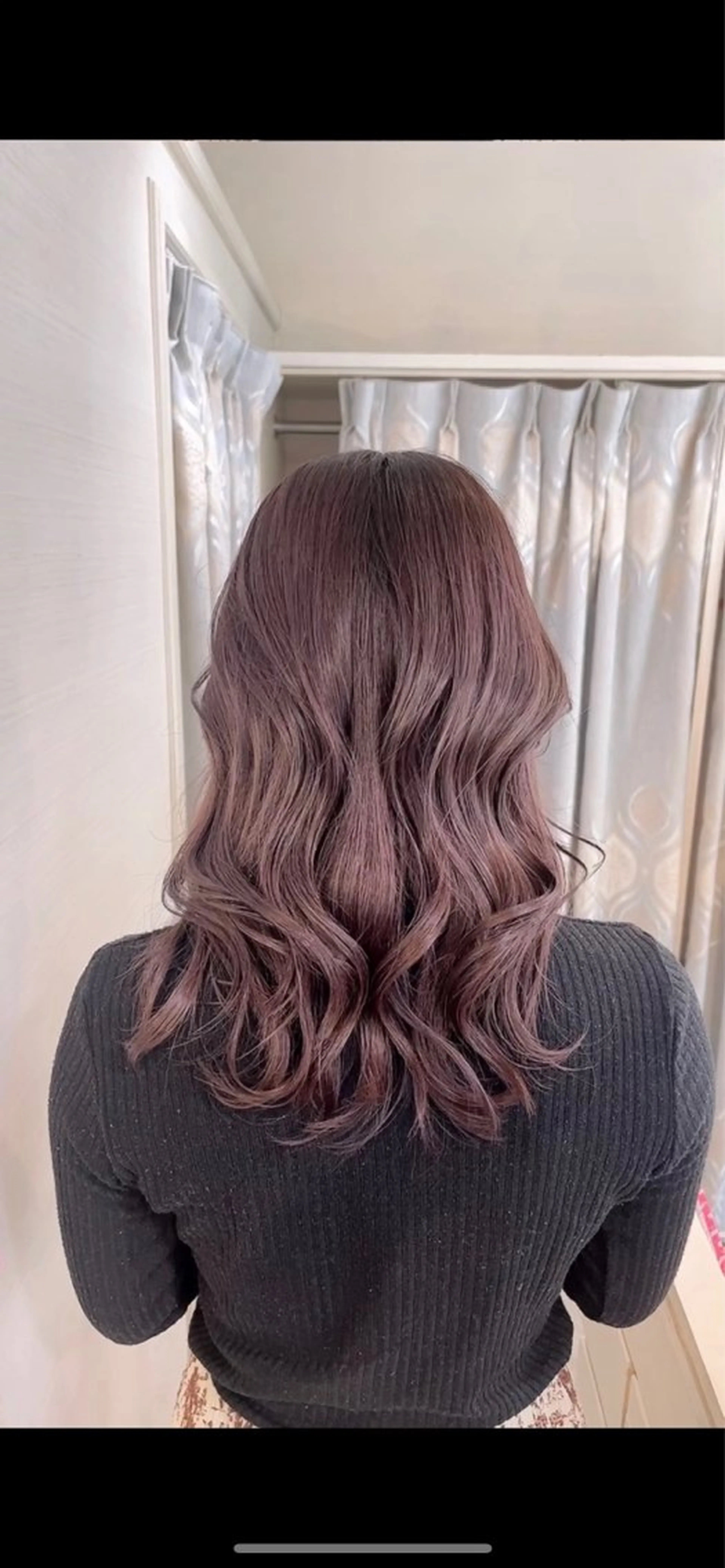 ロング カラー ブリーチ ブラウンカラー ラベンダーカラー ヘアカラー トリートメント カラー職人 なかもと たつひろのヘアスタイル