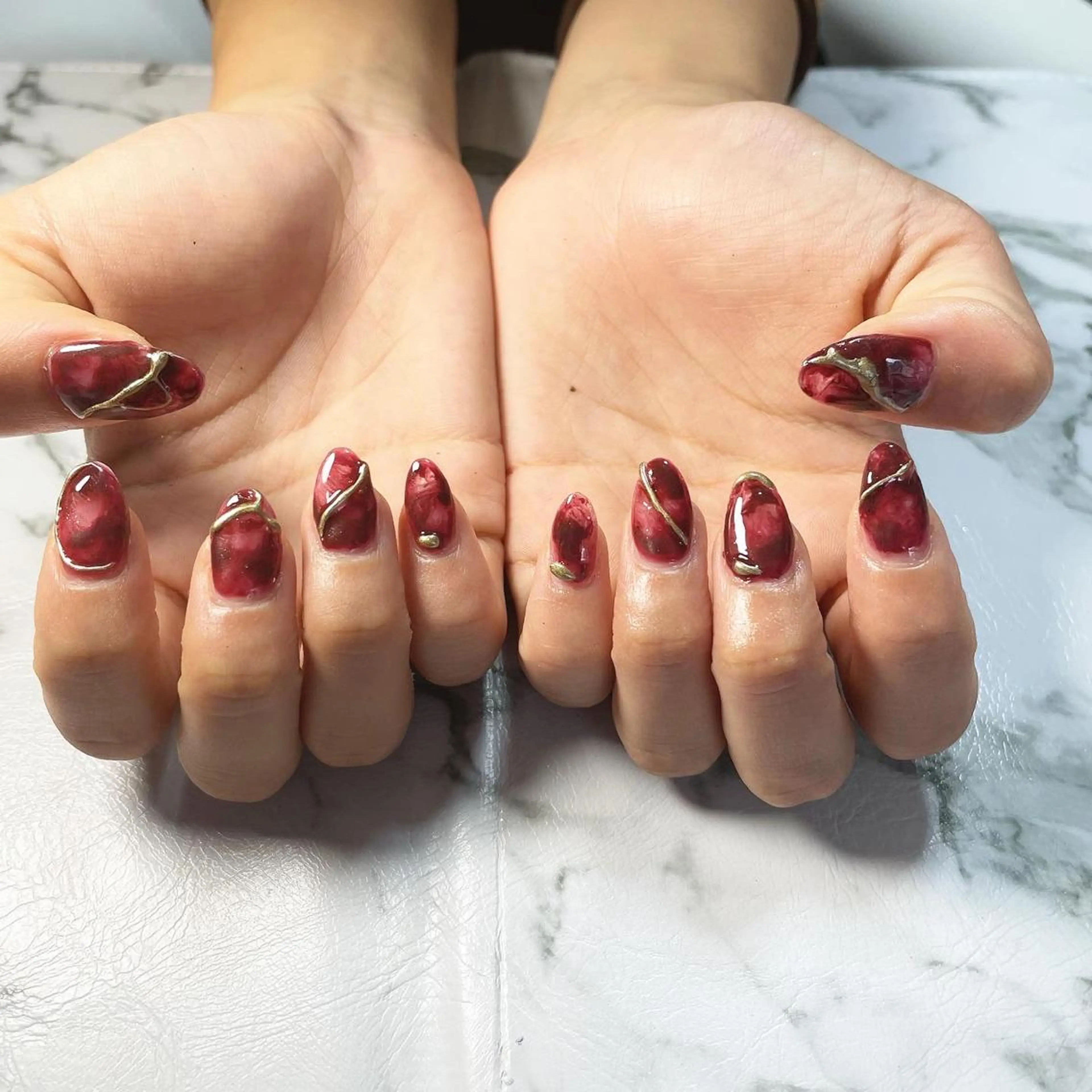 ネイル ニュアンスネイル Momo nailsalonのネイルデザイン