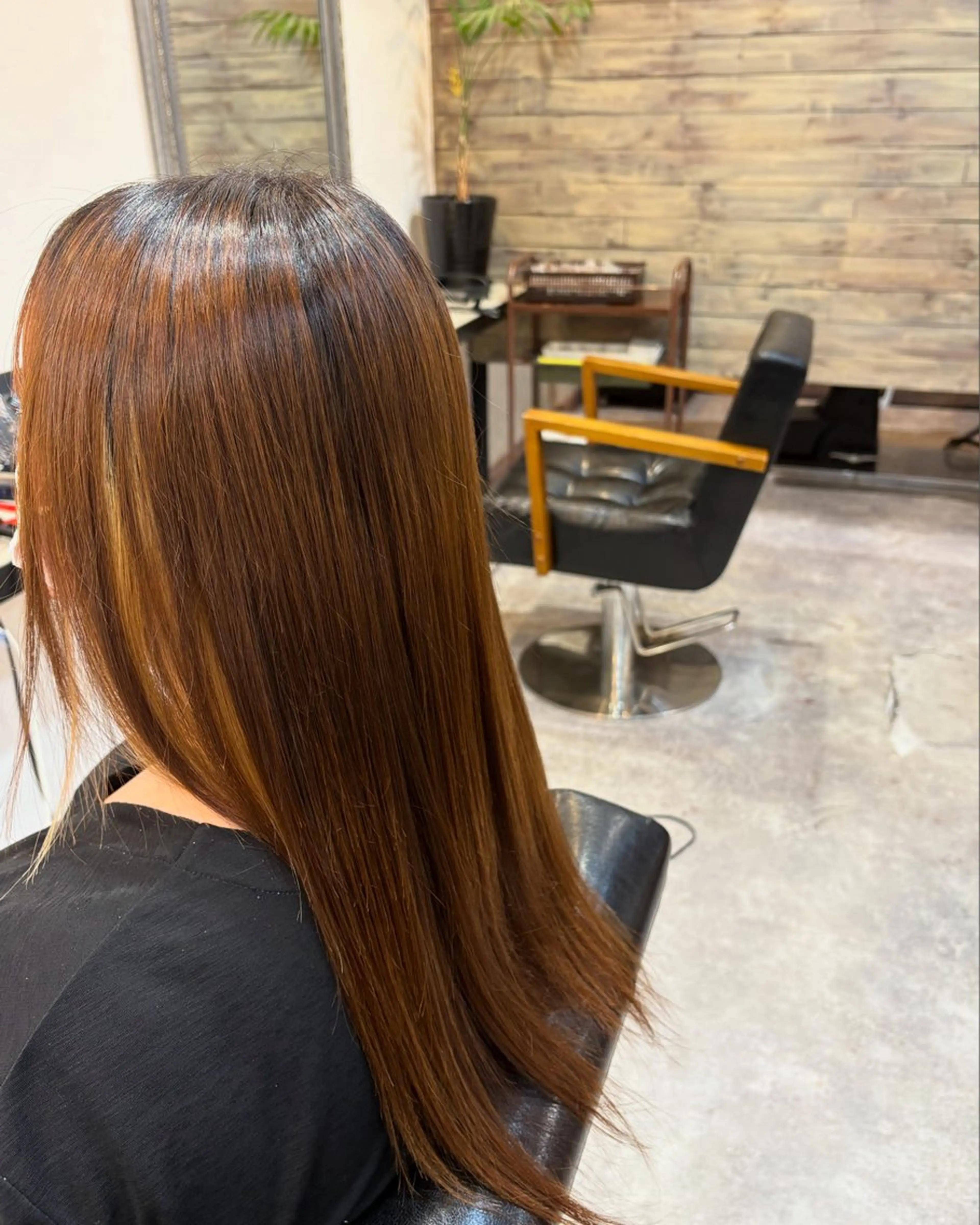 パーマ 縮毛矯正 縮毛矯正/ 豊島怜のヘアスタイル