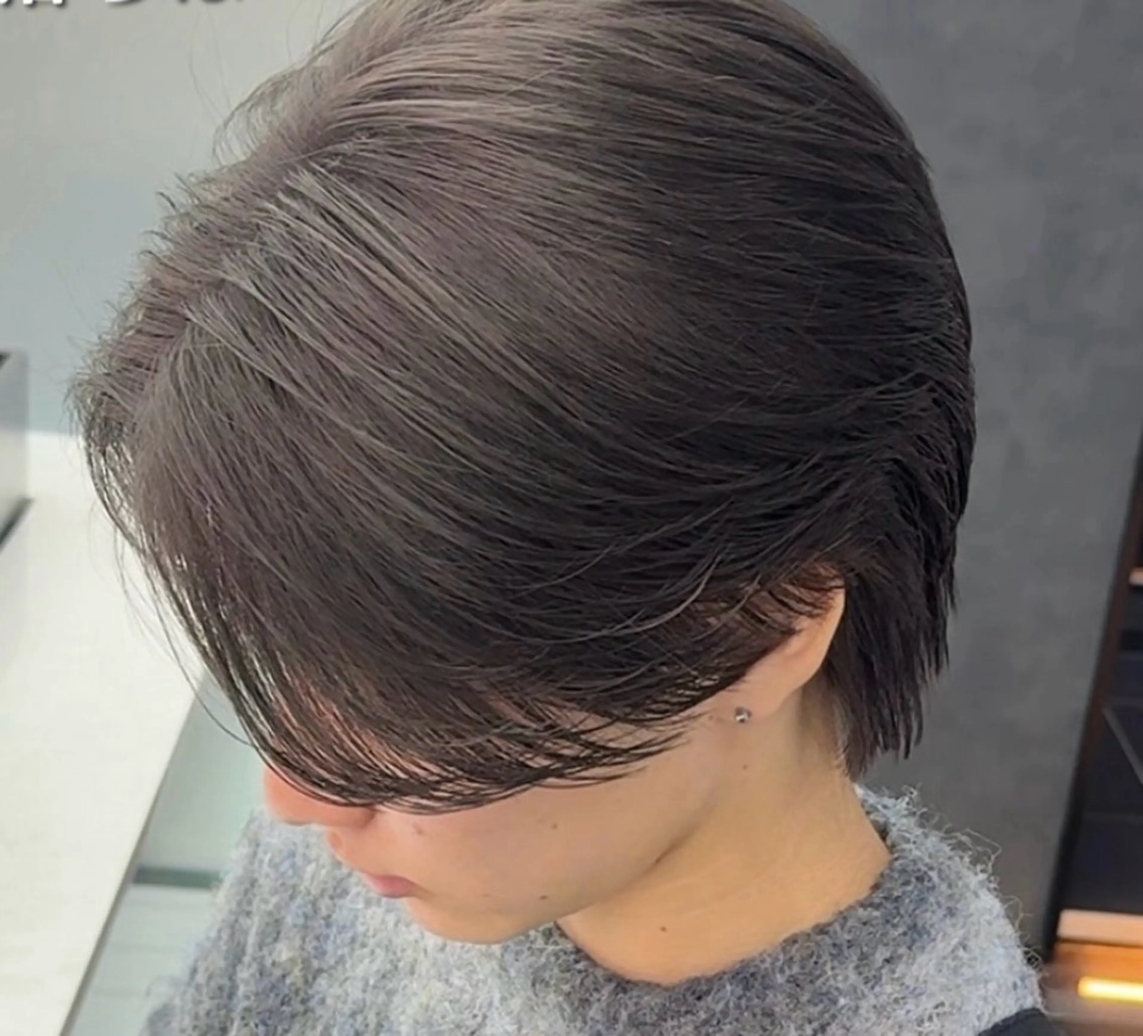 【メンズ限定／平日】メンズ人気No.1✨デザインカット＋透明感ツヤカラー＋クイックトリートメント ¥5,900の写真