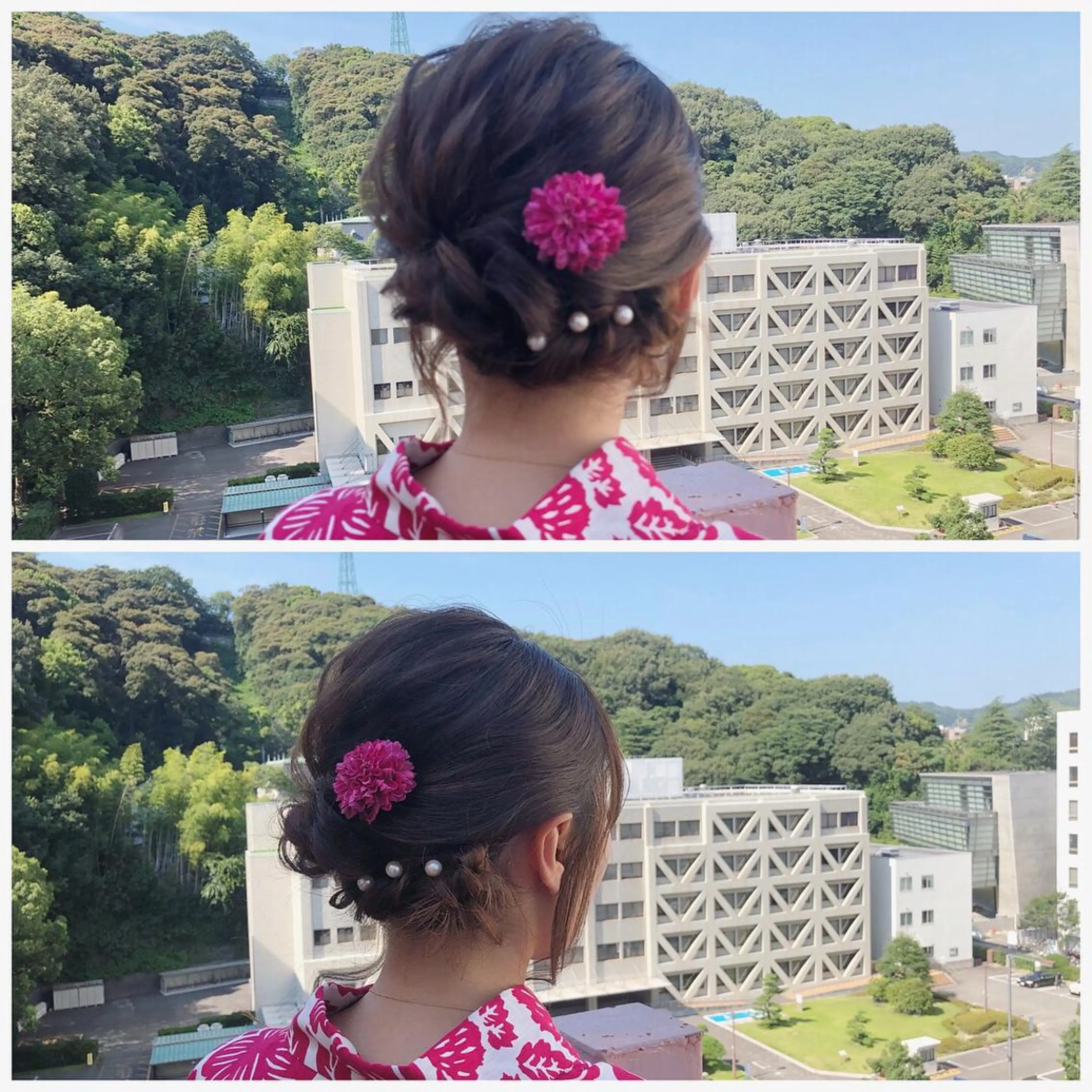 ヘアアレンジ 浴衣 Viage （ビアージュ）のヘアスタイル