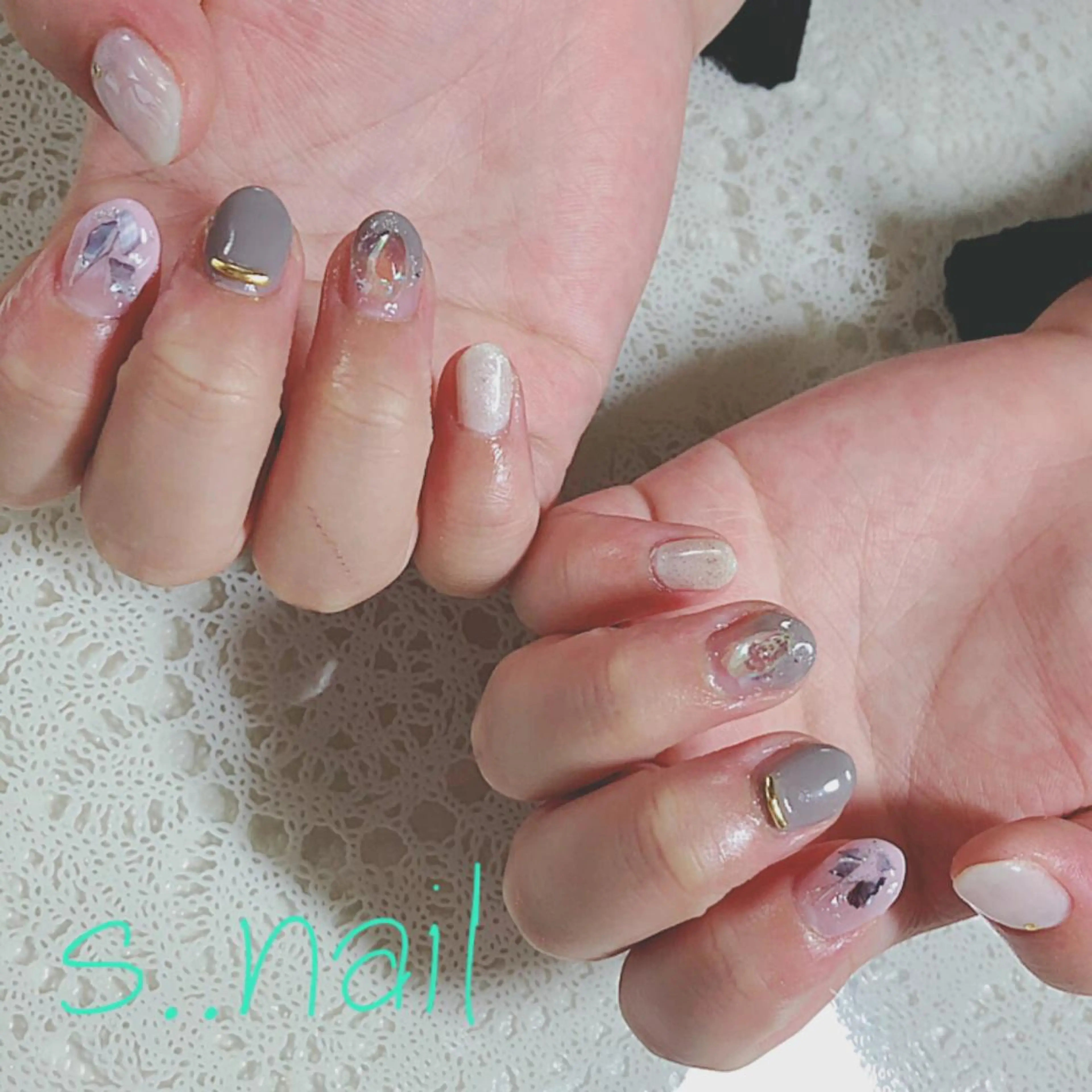 ネイル ジェルネイル ピンク ハンドネイル フットネイル s..nail / MORITAのネイルデザイン