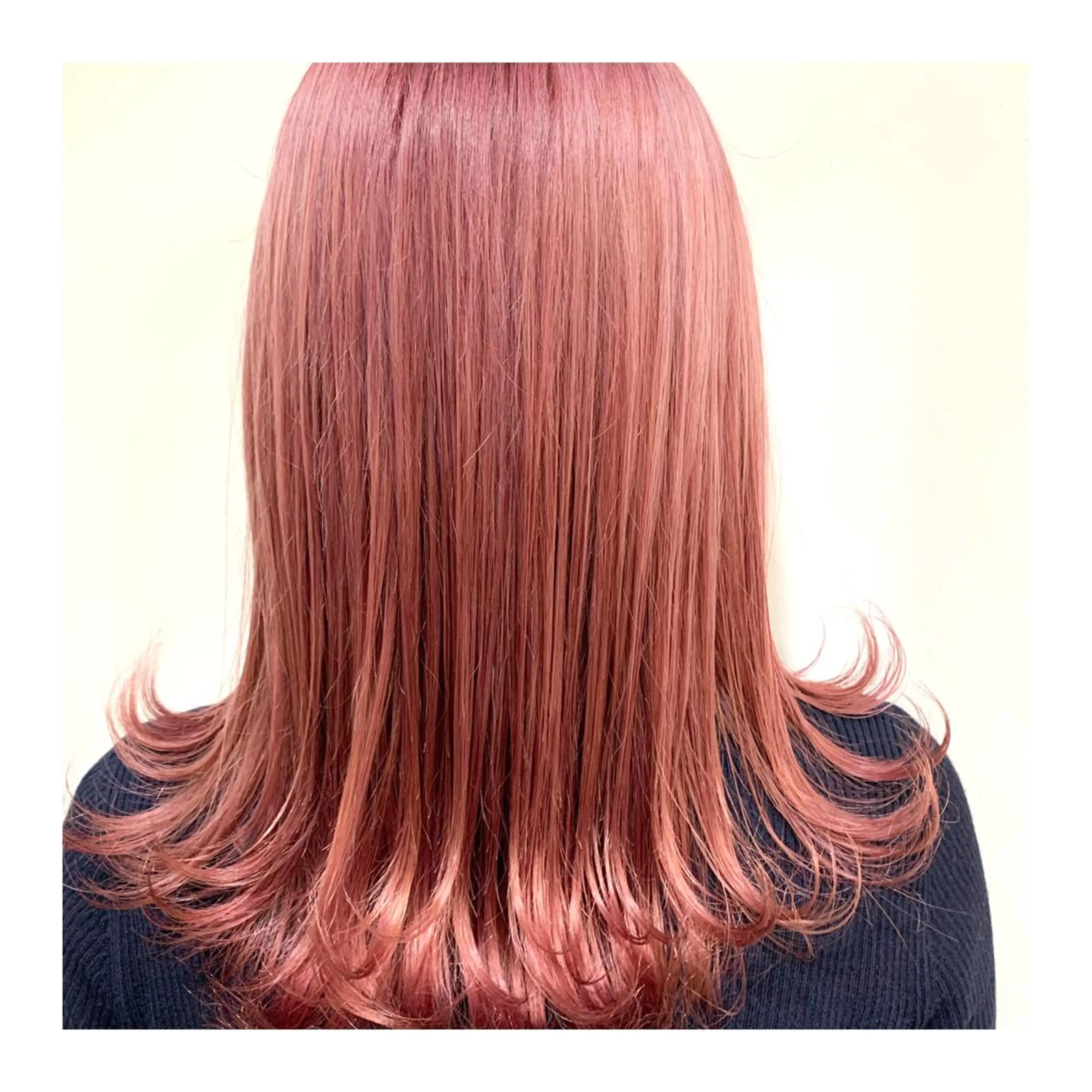 ロング カラー あべ ゆうかのヘアスタイル