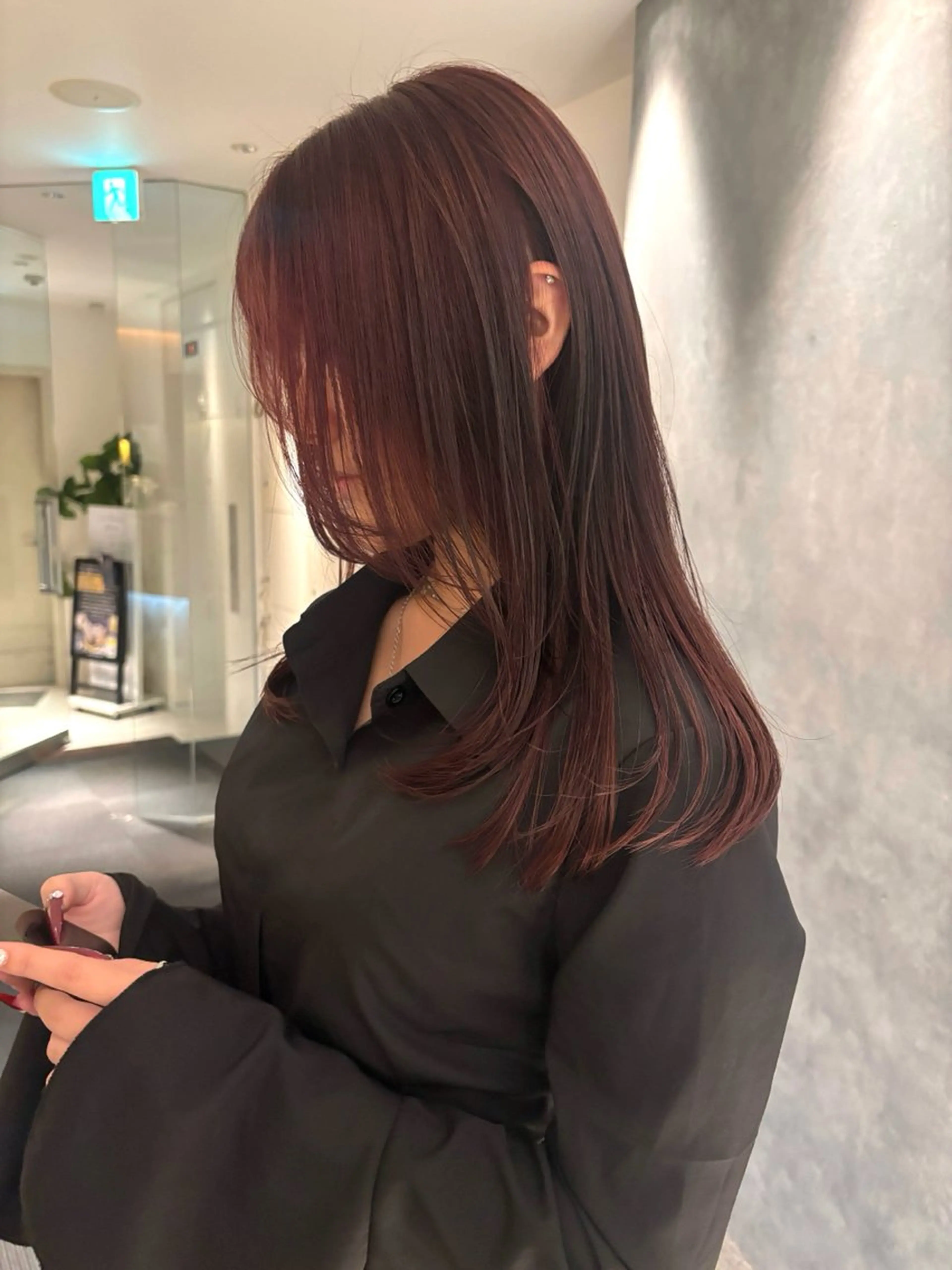 カラー ヘアカラー トリートメント ◆モデル募集◆北川 太陽◆烏丸美容室のヘアスタイル