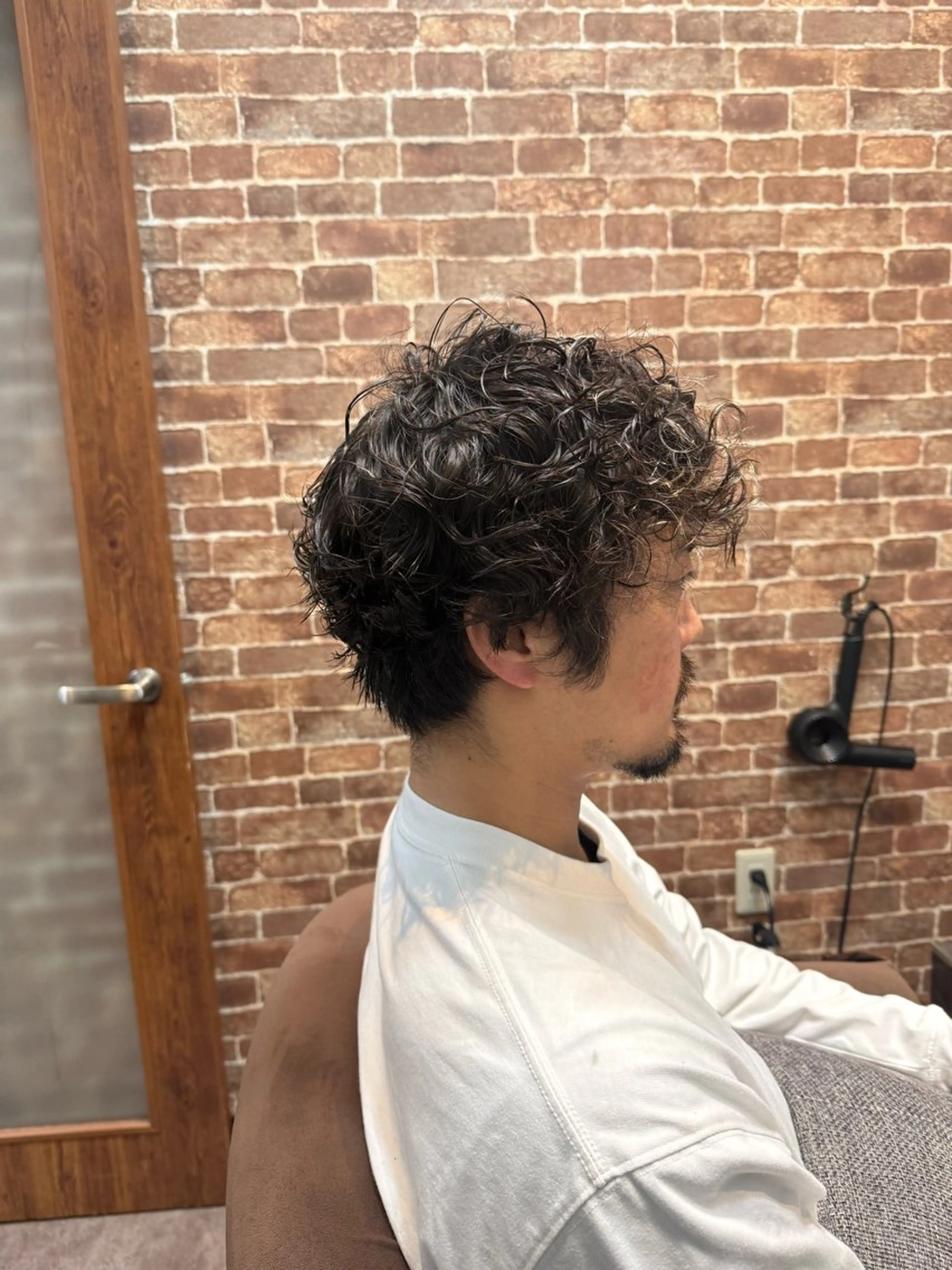 パーマ メンズ ayu kaのヘアスタイル