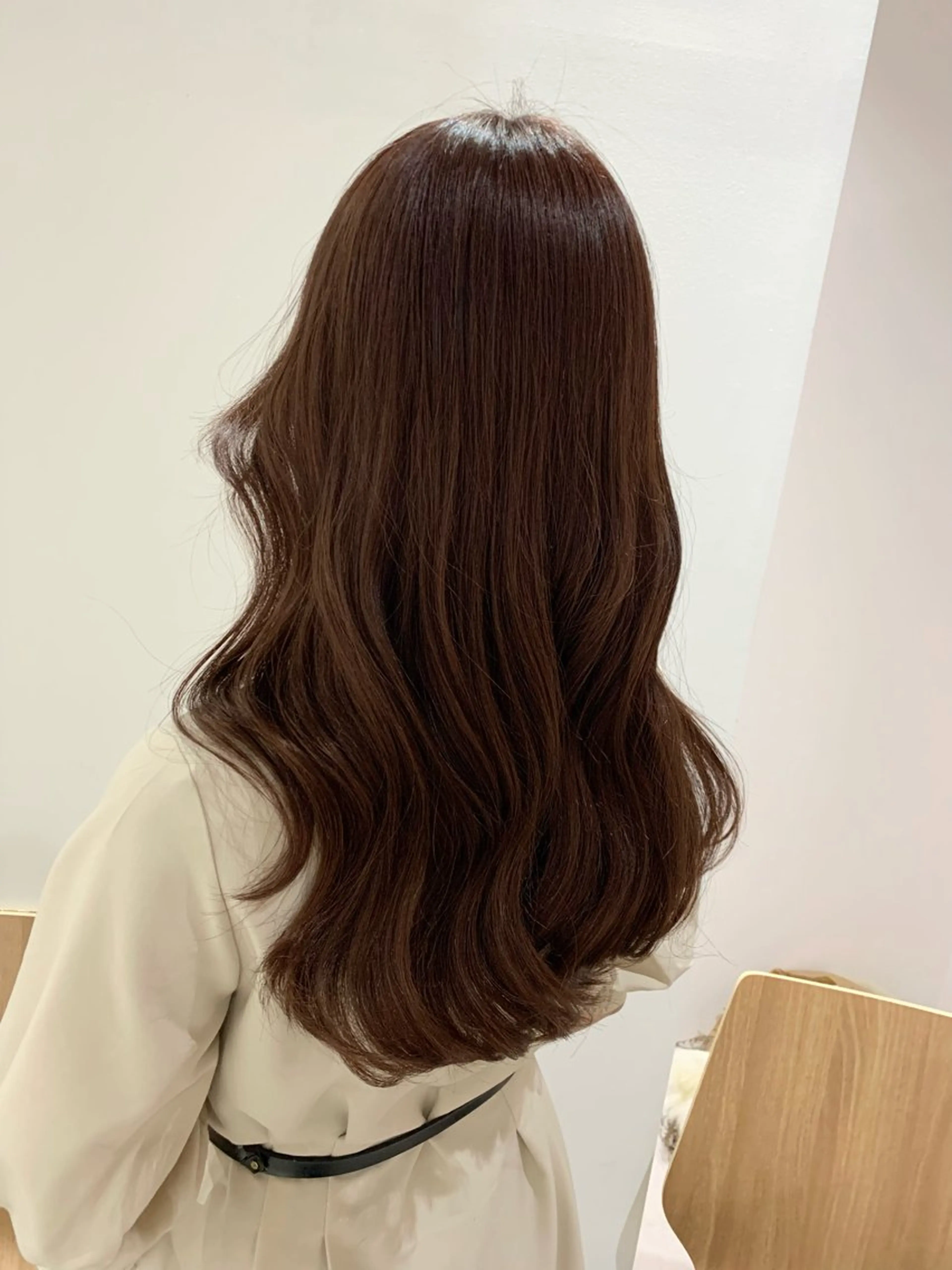 ロング カット ヘアカラー パーマ LITTLE _KATOのヘアスタイル