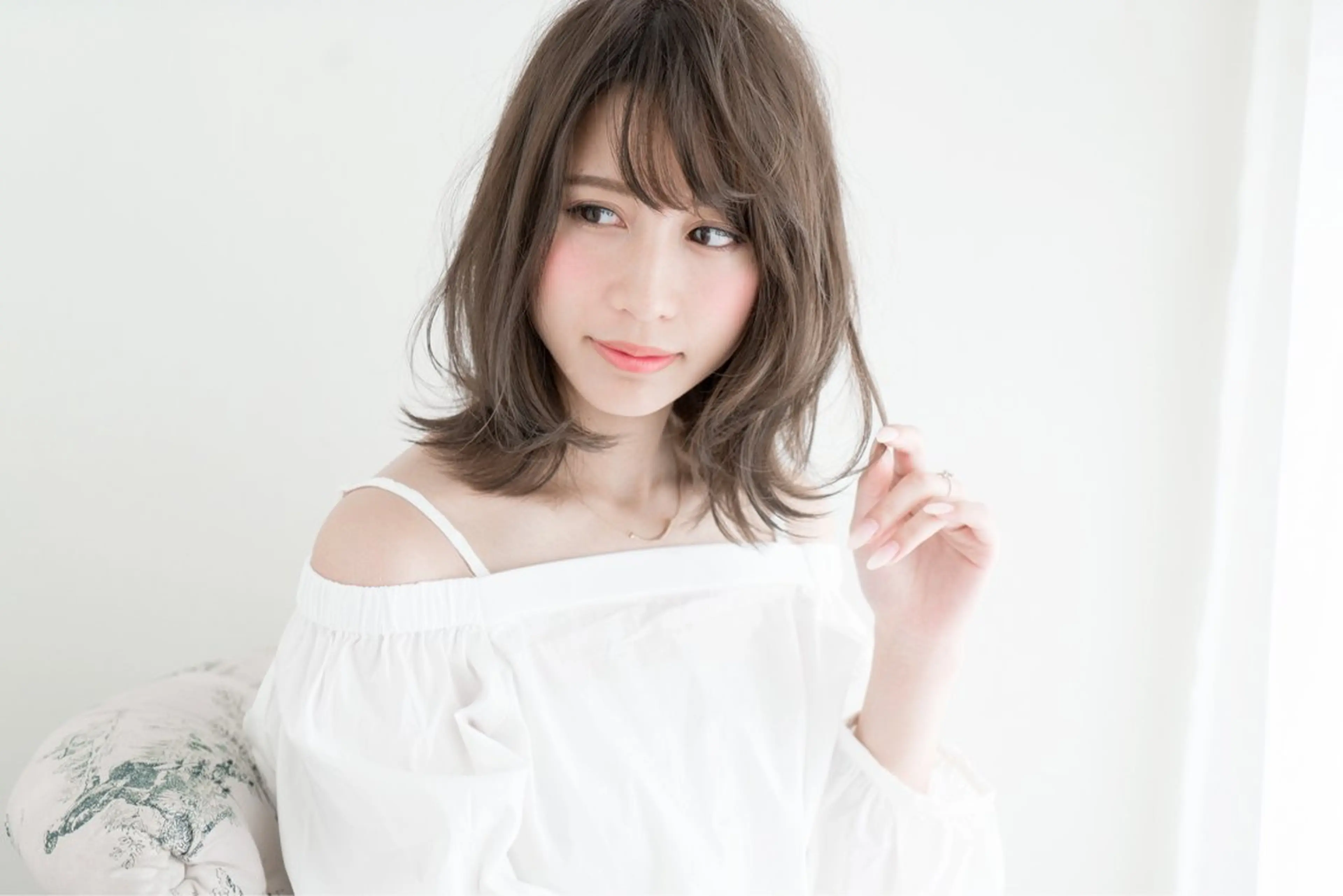 ショート カラー パーマ カット ヘアカラー 訪問美容ウィッグ のお店　つむぎのヘアスタイル