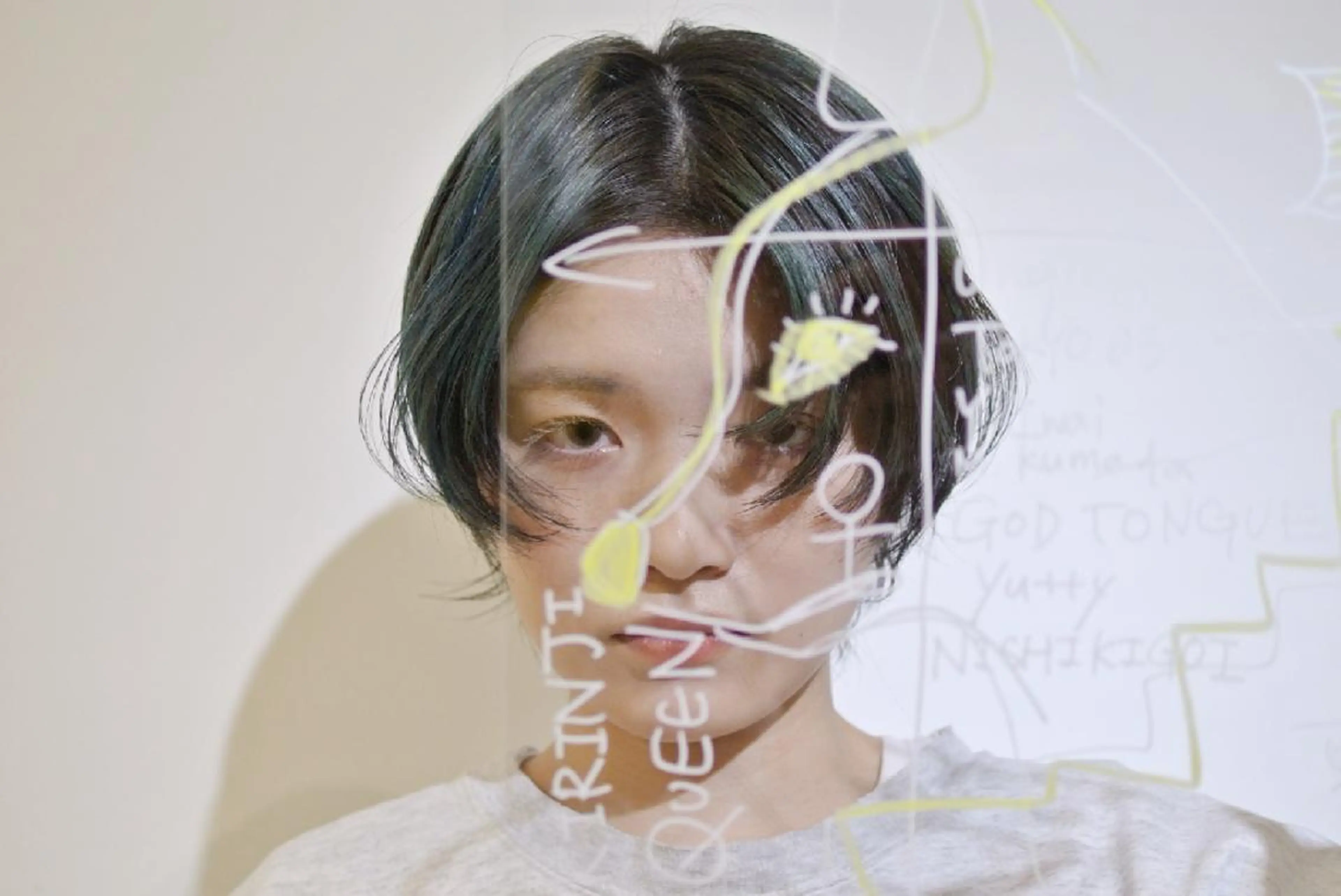 ショート カラー ブルーカラー デザインカラー 樋口 千尋のヘアスタイル