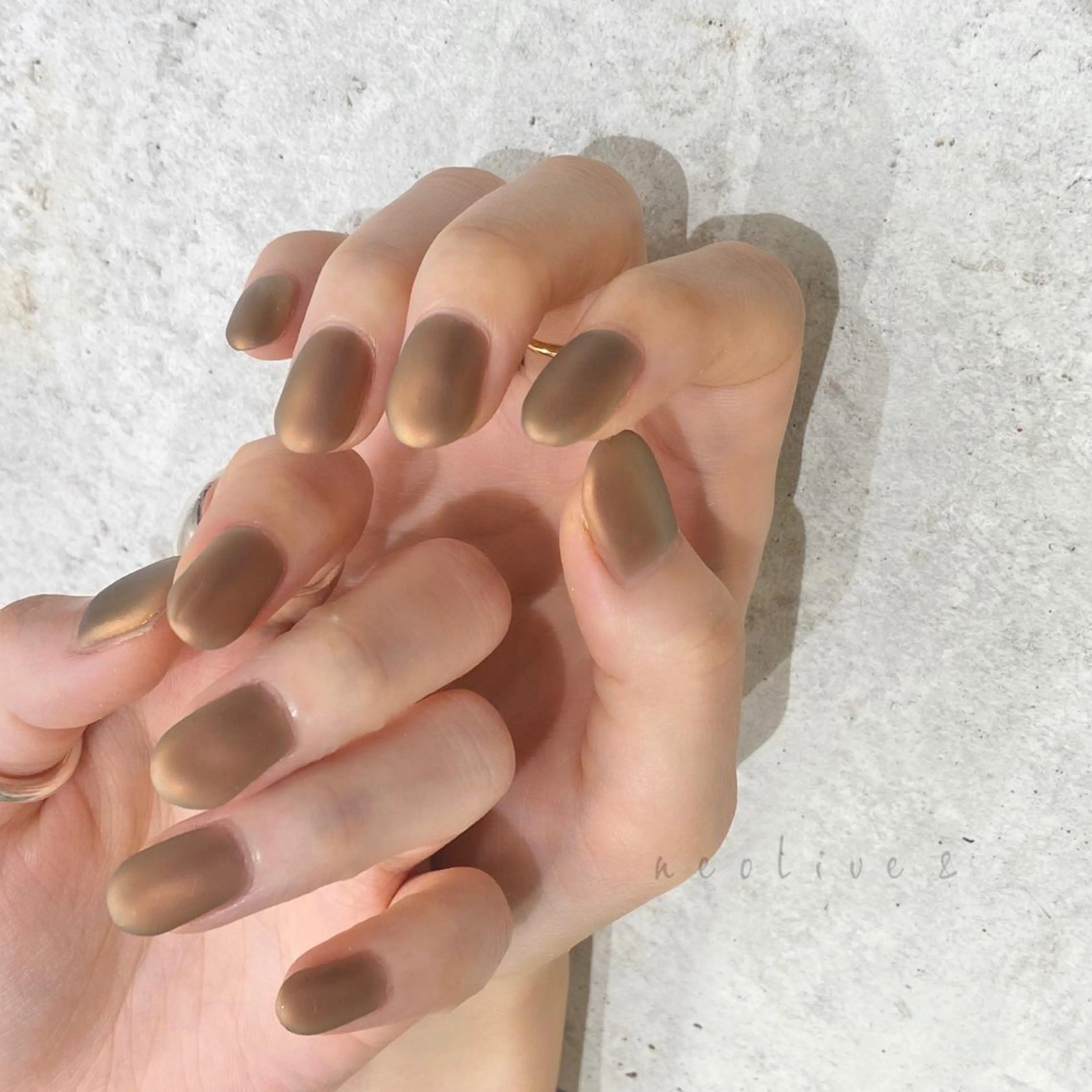 ネイル ミラーネイル Yuriko Omi パラジェル/渋谷のネイルデザイン