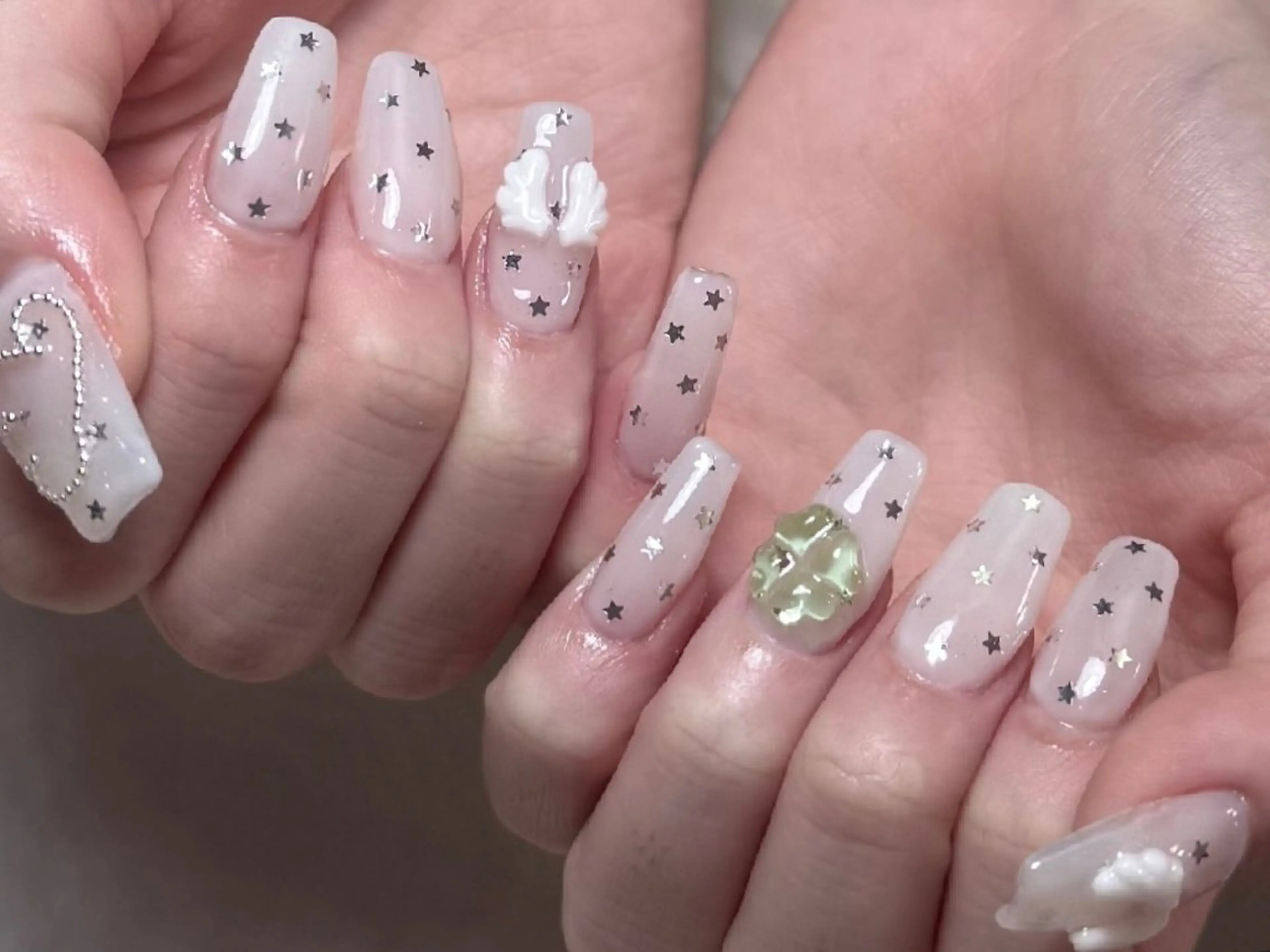 ネイル ハンドネイル 💜MIYA nail鶴見店のネイルデザイン