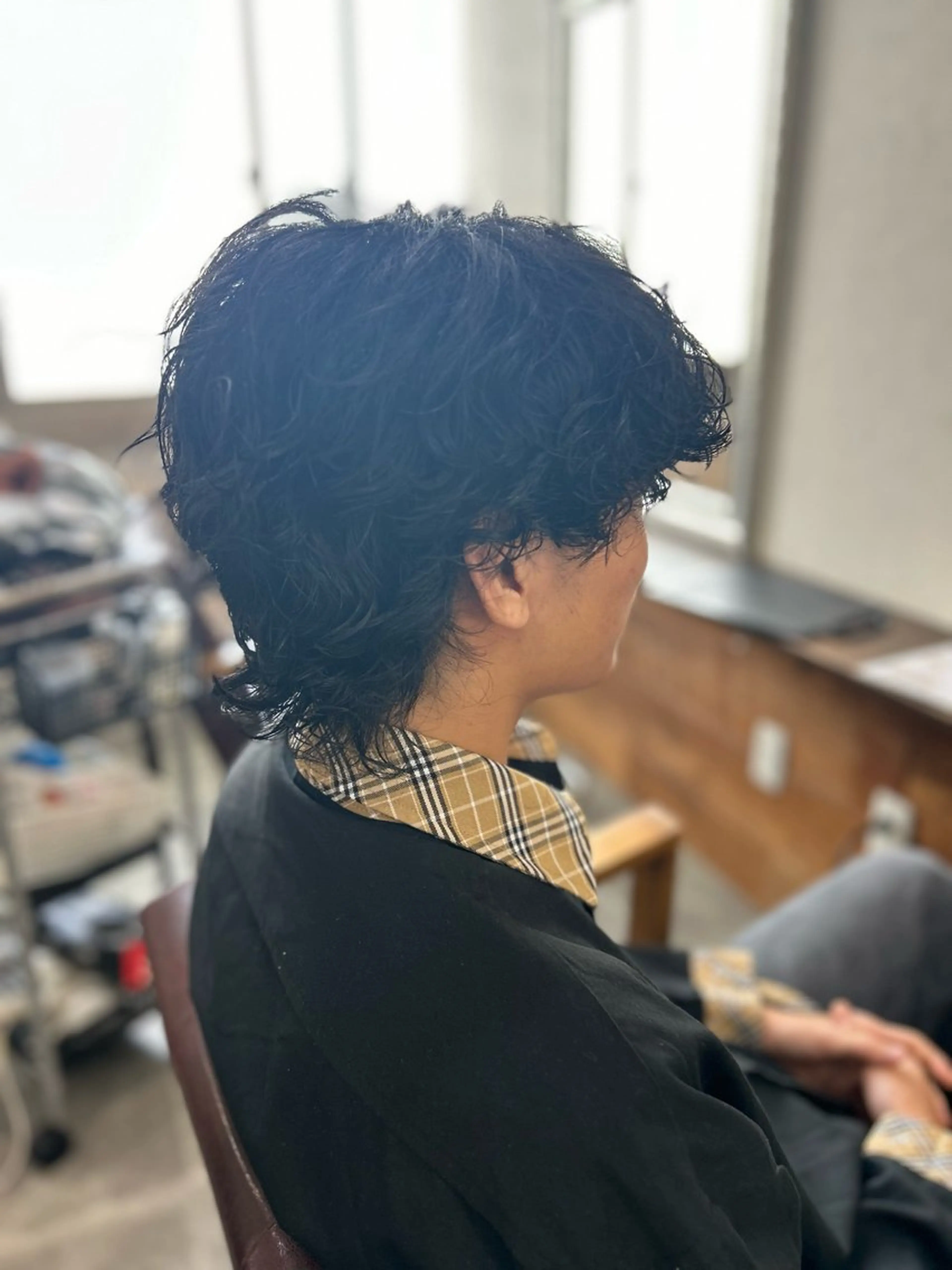 ショート パーマ メンズ メンズパーマ スパイラルパーマ カット パーマ メンズパーマ 艶髪☆店長☆有馬のヘアスタイル