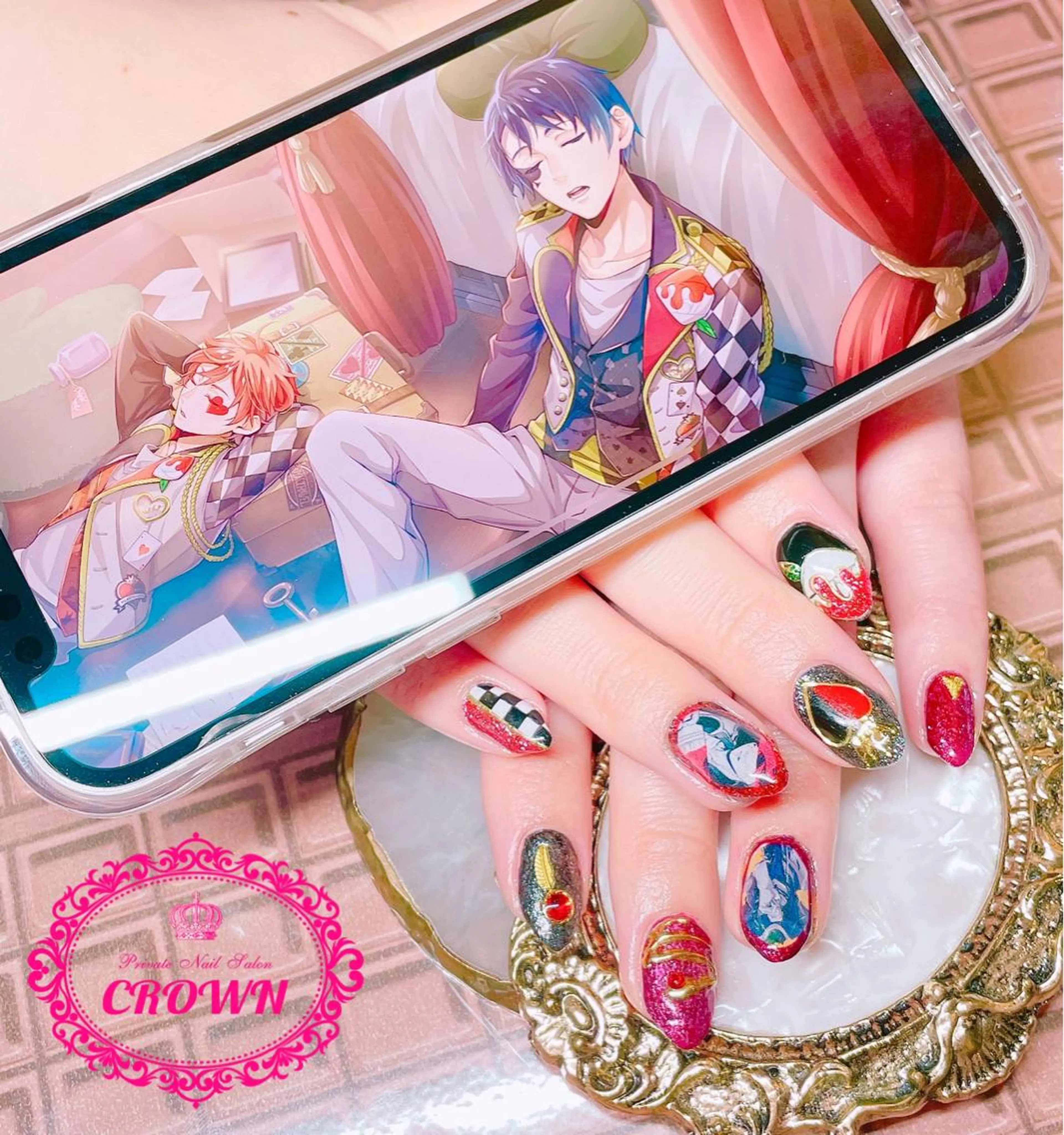 ネイル CROWN プライベートサロンのネイルデザイン