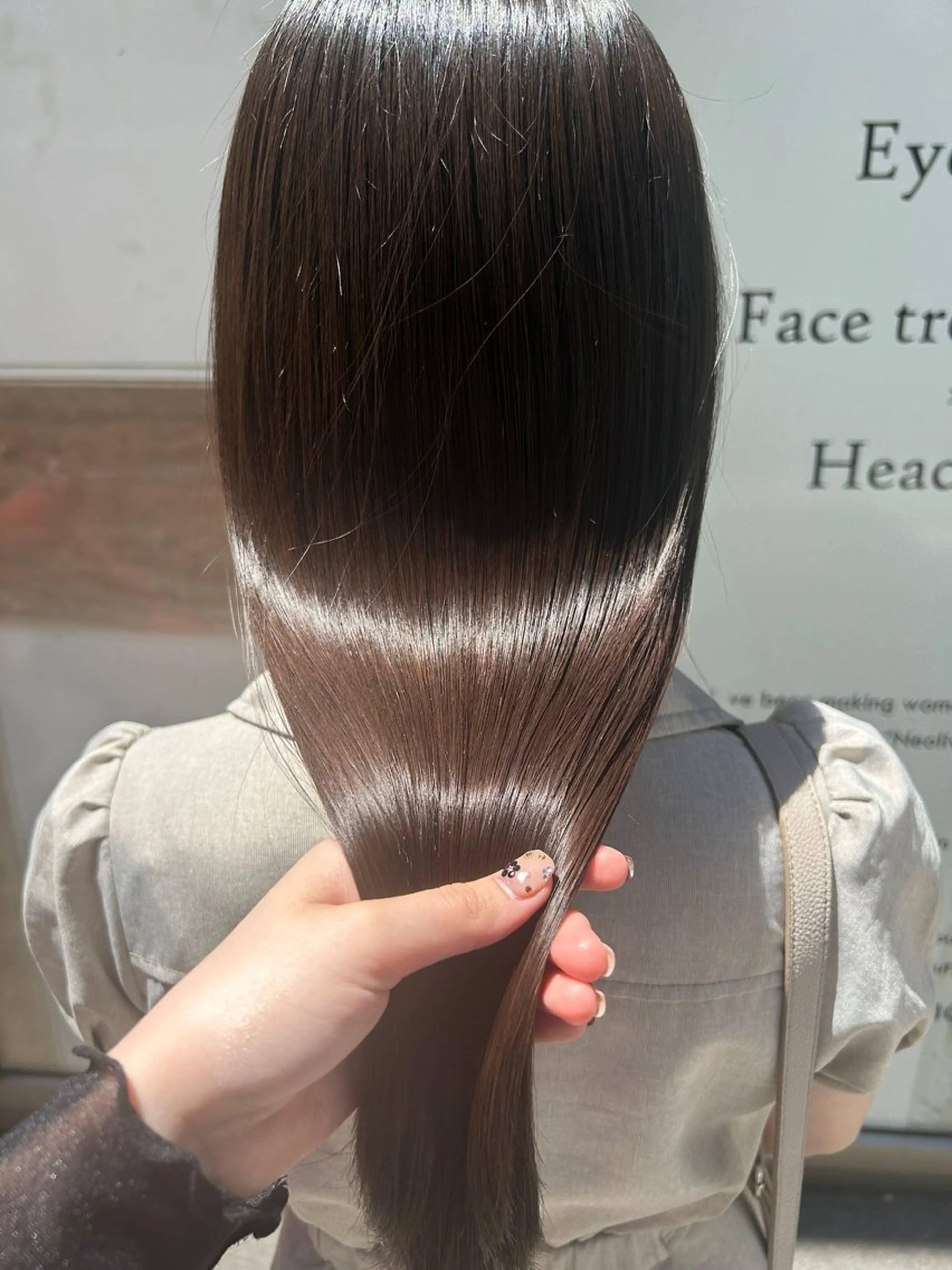 セミロング 縮毛矯正 🪄あべいくみ レイヤー、メンズ🌙のヘアスタイル