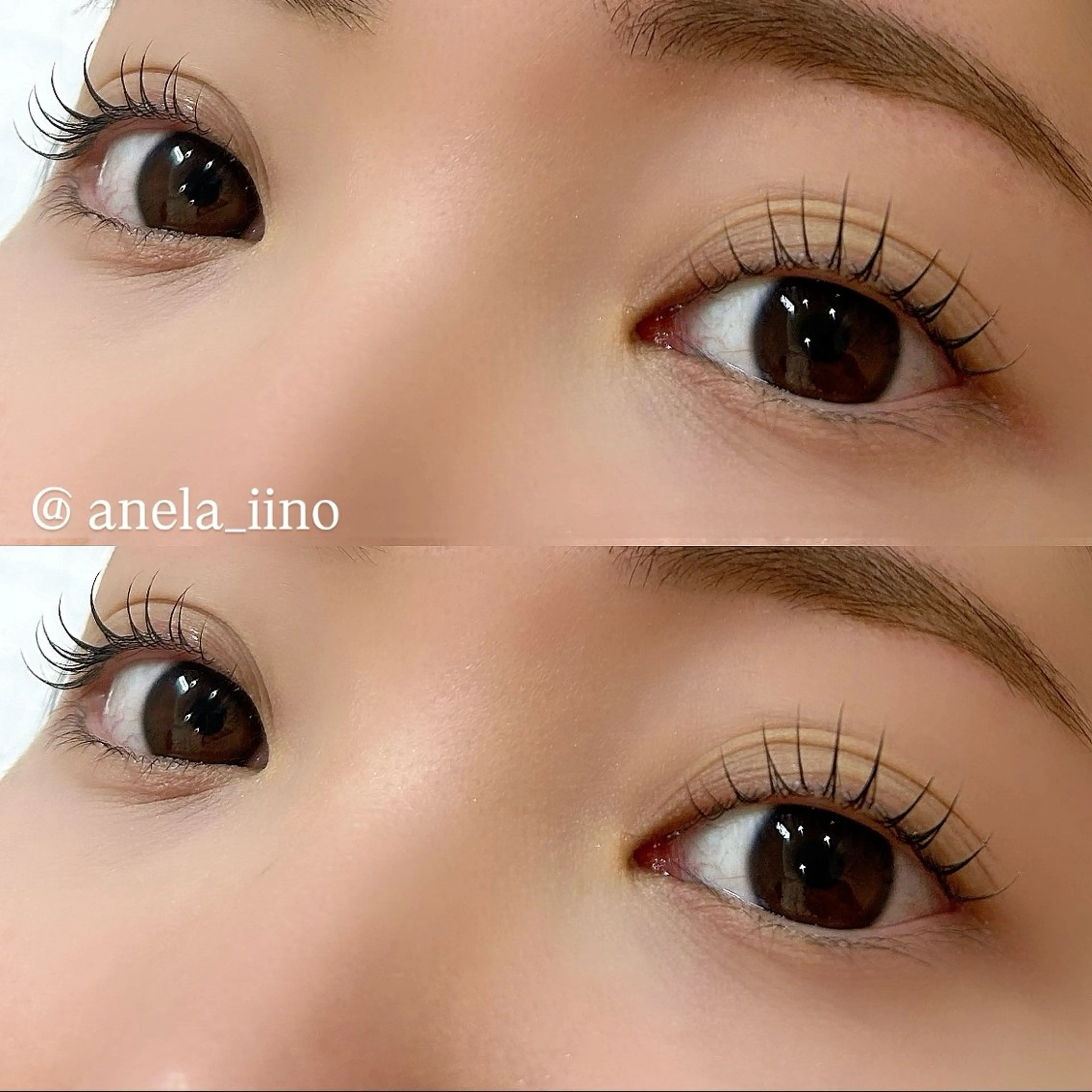 マツエク・マツパ 一重×まつ毛パーマ 🎀ANELA 飯野🎀のマツエク・マツパデザイン