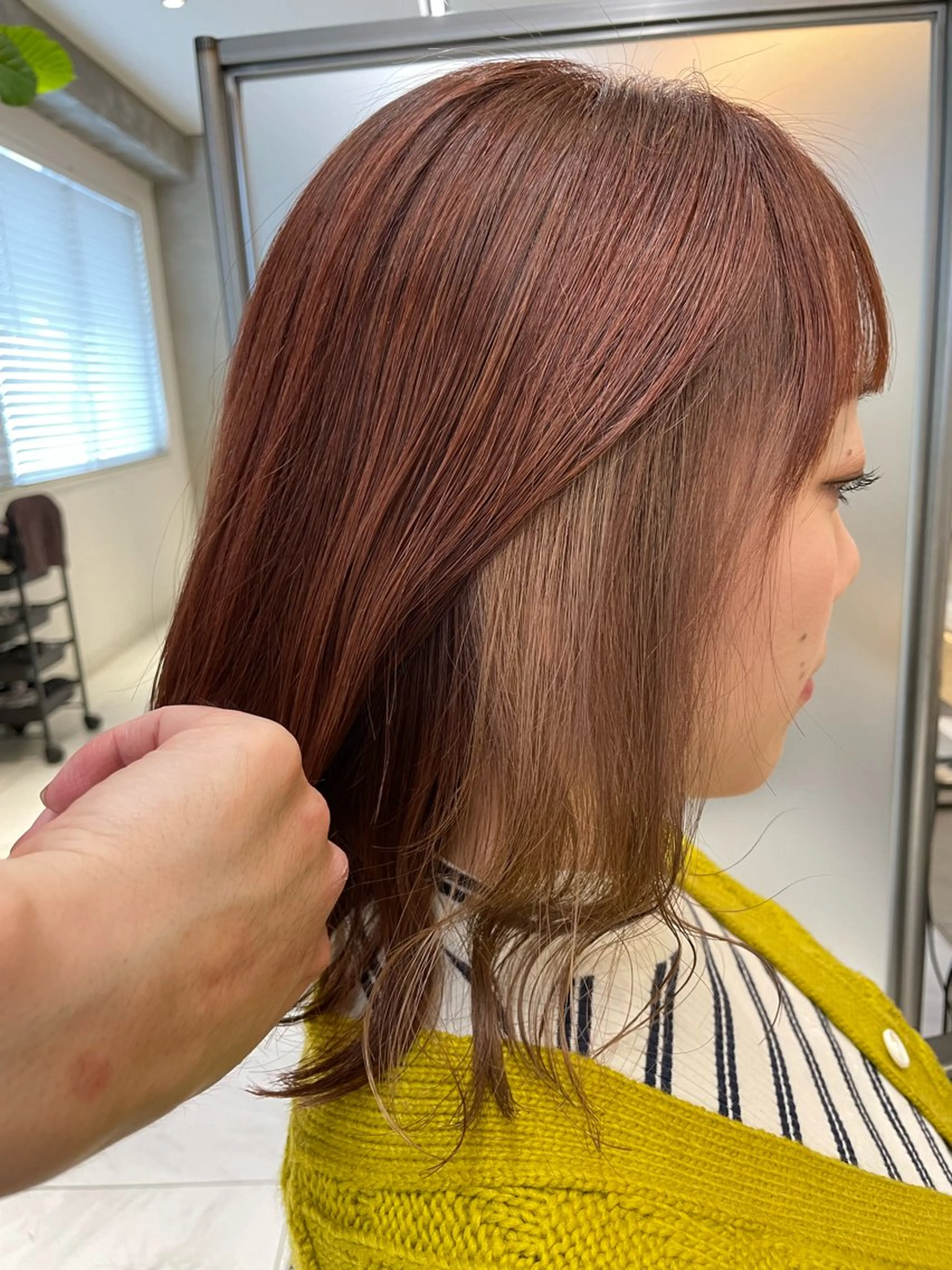 ミディアム カラー カット ヘアカラー トリートメント 🦕小林 大地🦕のヘアスタイル