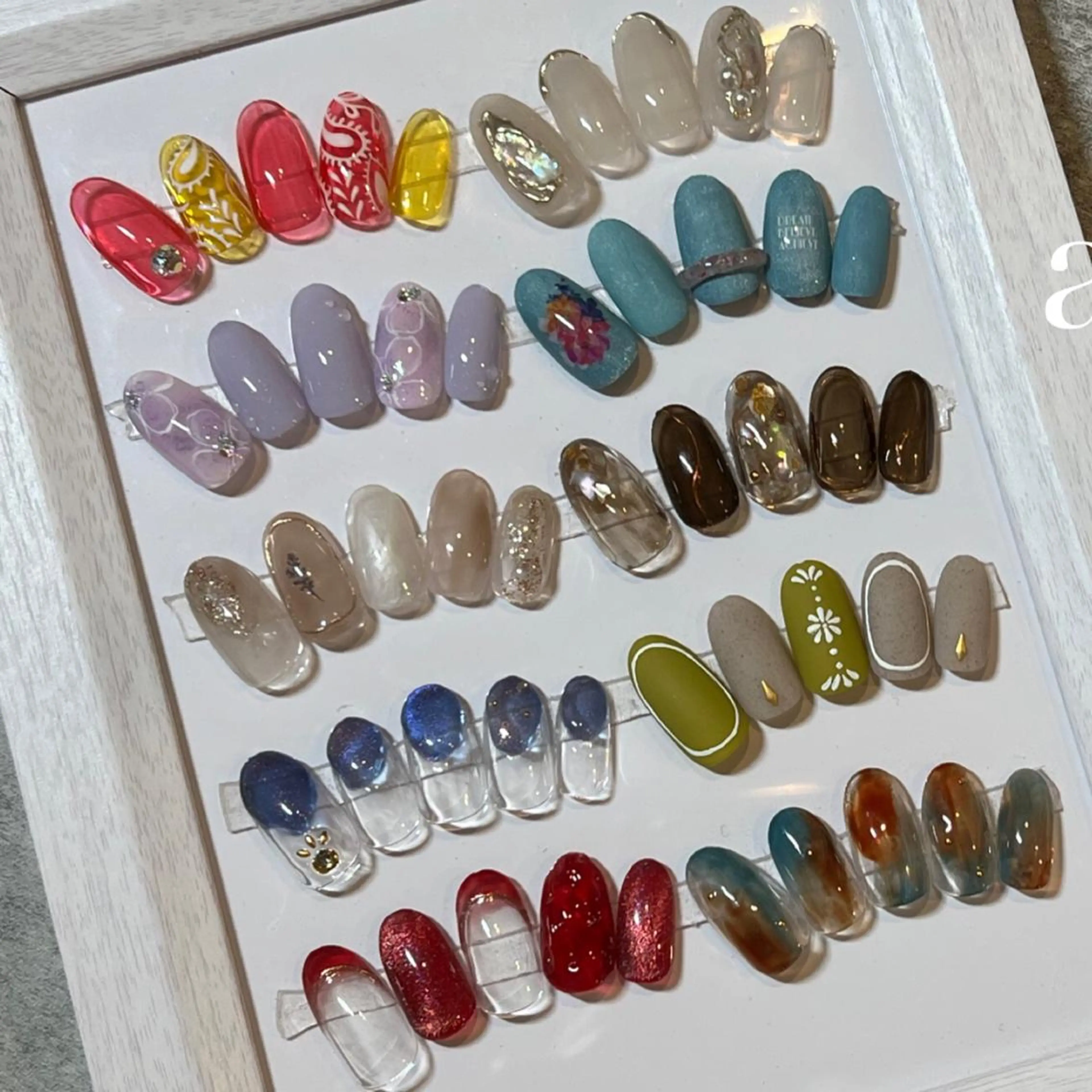 ネイル recette-ルセット-(美容室H.A.Co内)所属・OISHI .Aのネイルデザイン