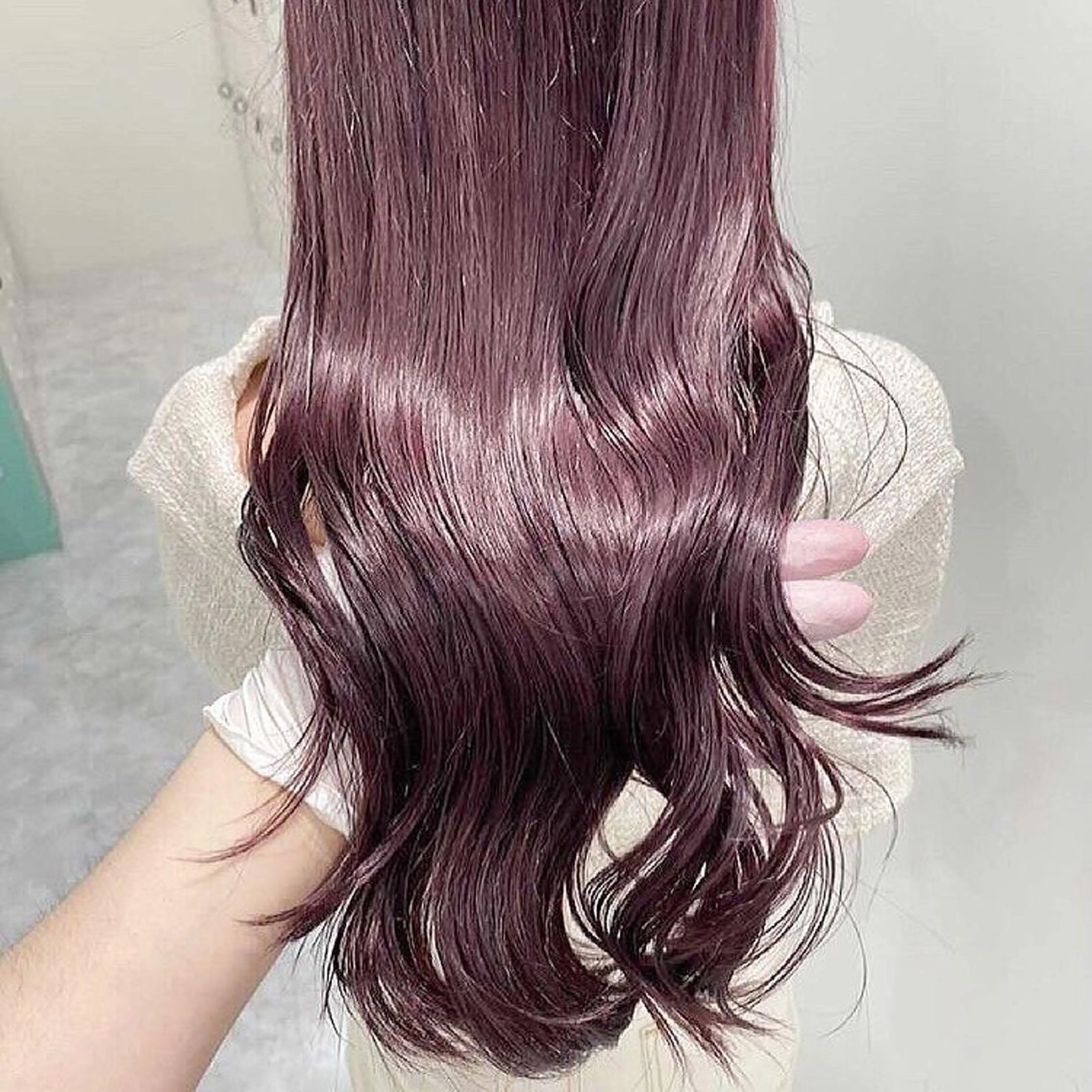ロング カラー ラベンダーカラー パープルカラー ベージュカラー💖 やすひろのヘアスタイル