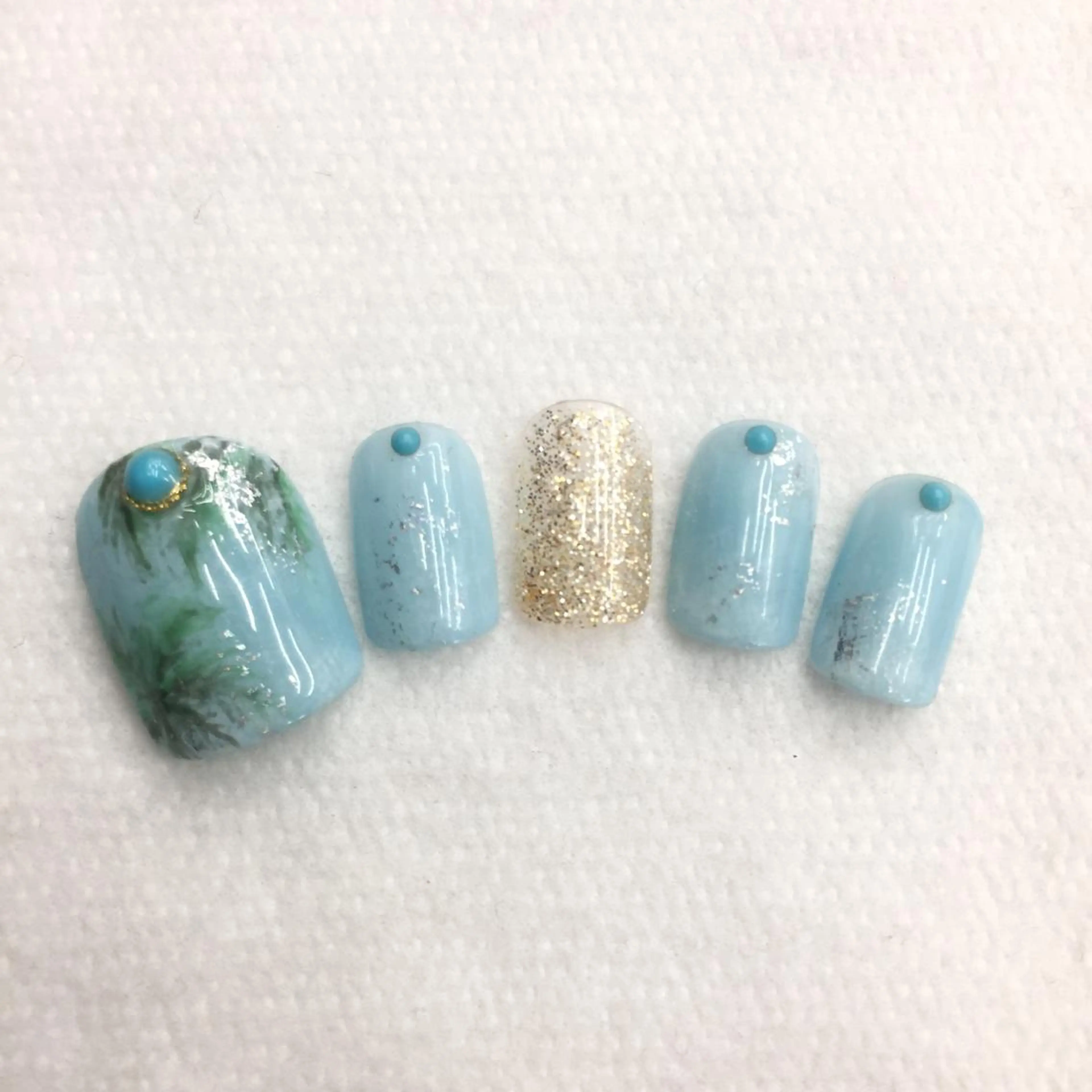 ネイル フットネイル miel nailのネイルデザイン