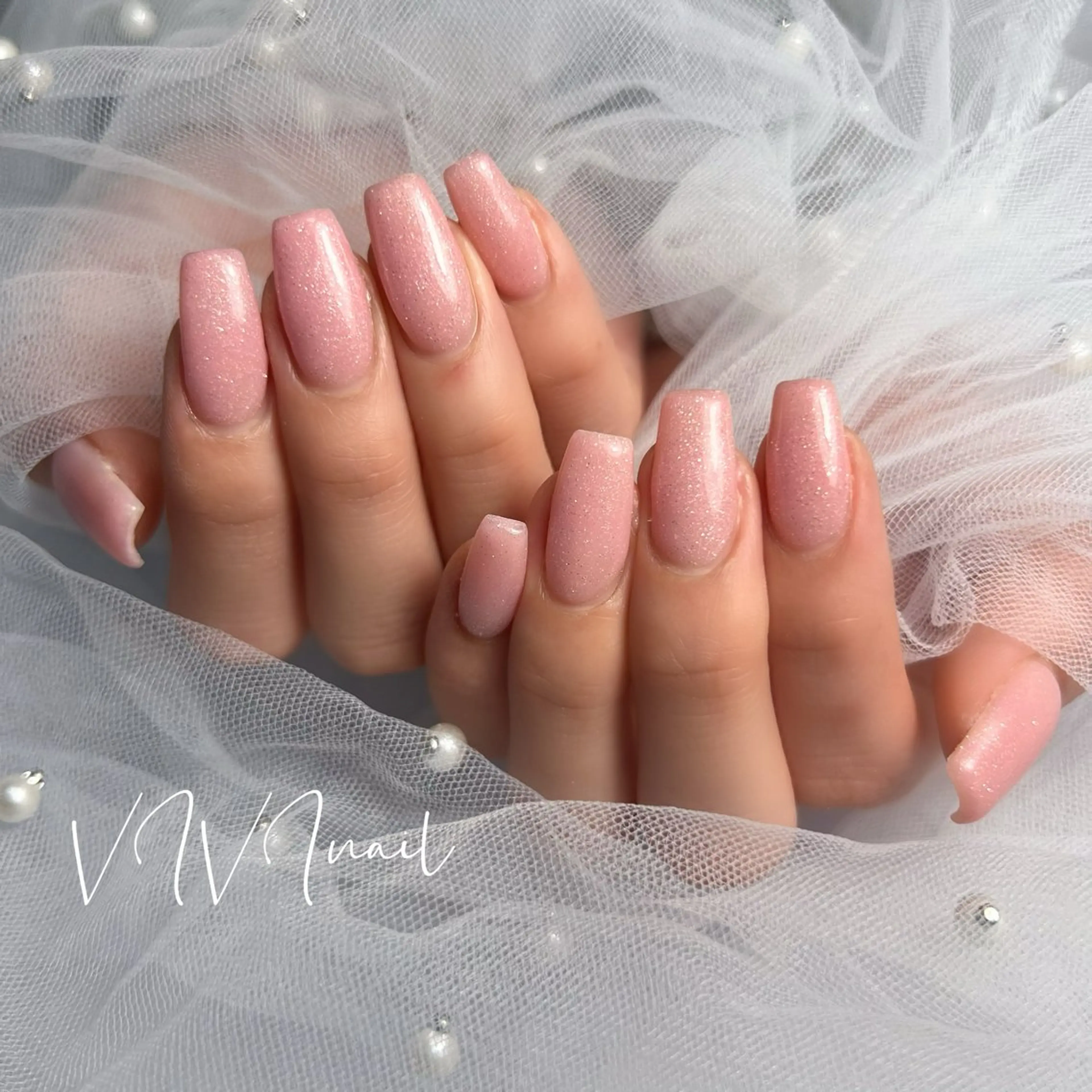 ネイル ワンカラーネイル シンプルネイル ハンドネイル vivi nailのネイルデザイン