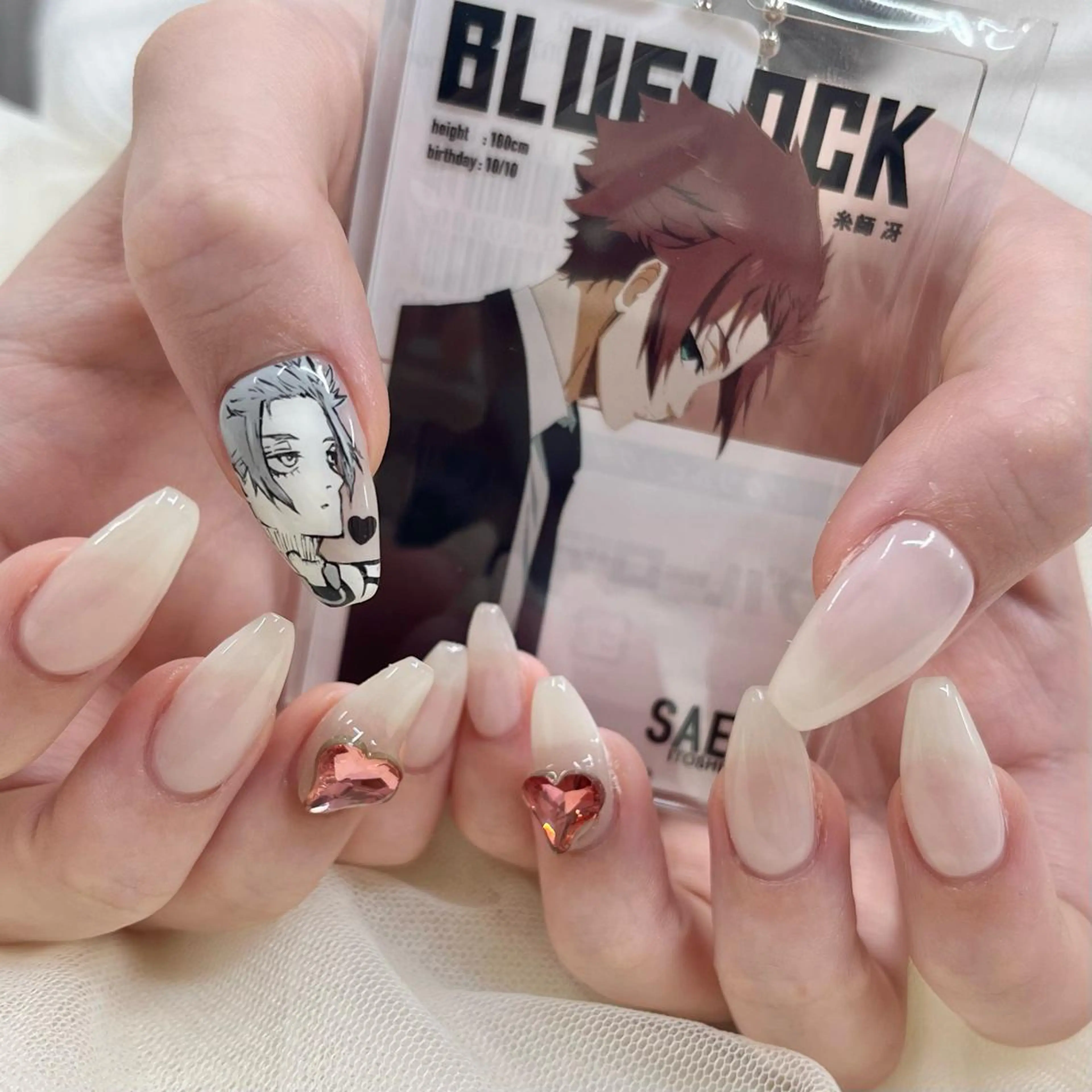 セミロング ネイル ハンドネイル 池袋痛ネイル Nok. 渡辺のネイルデザイン