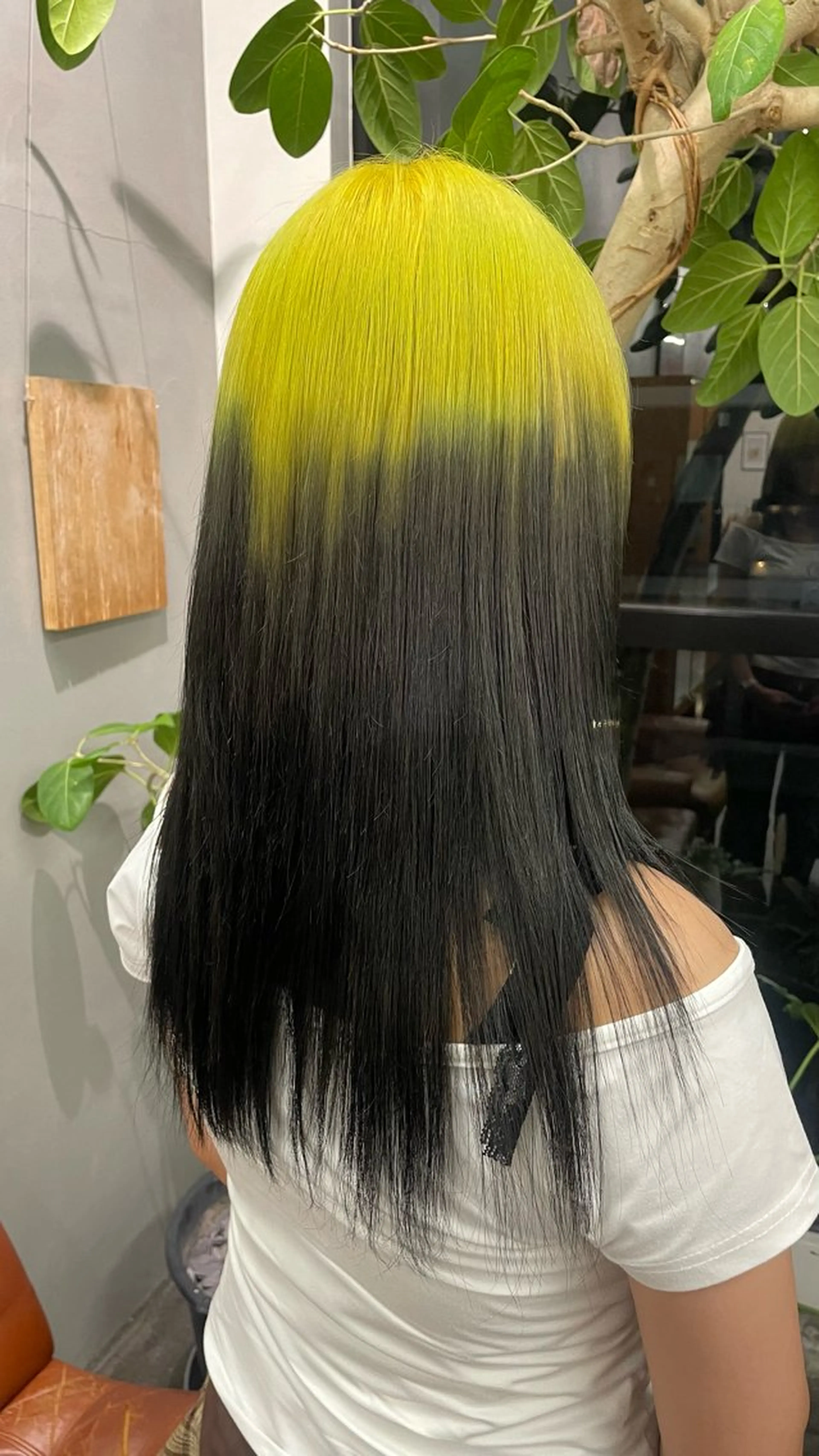 ロング カラー ヘアカラー 都築 あんずのヘアスタイル