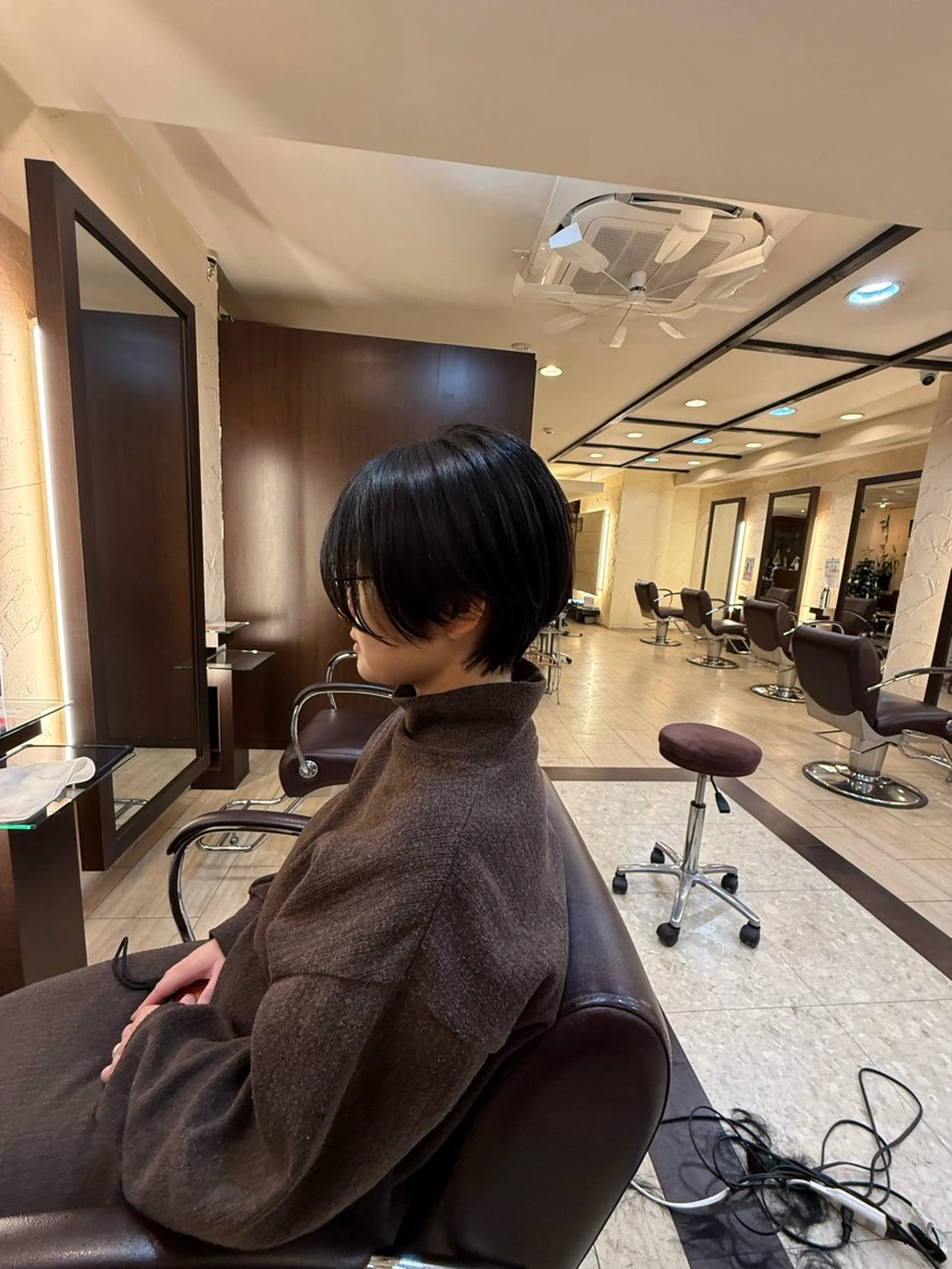 ショート ショートヘア 青山 光のヘアスタイル