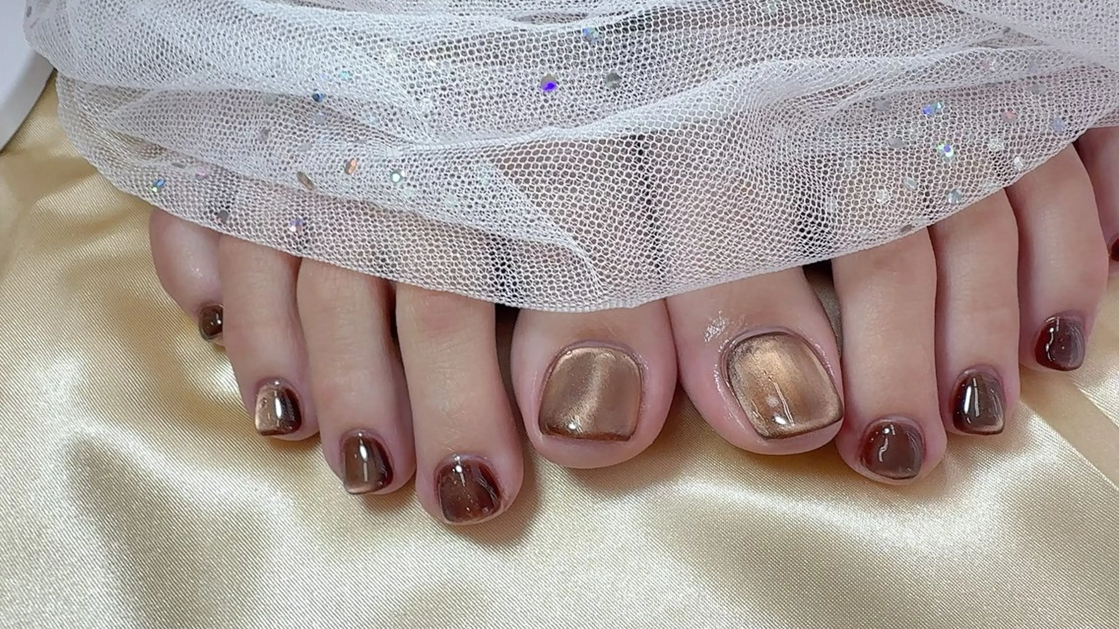 foot マグネットorフラッシュ【ソフトジェルオフ込み】の写真