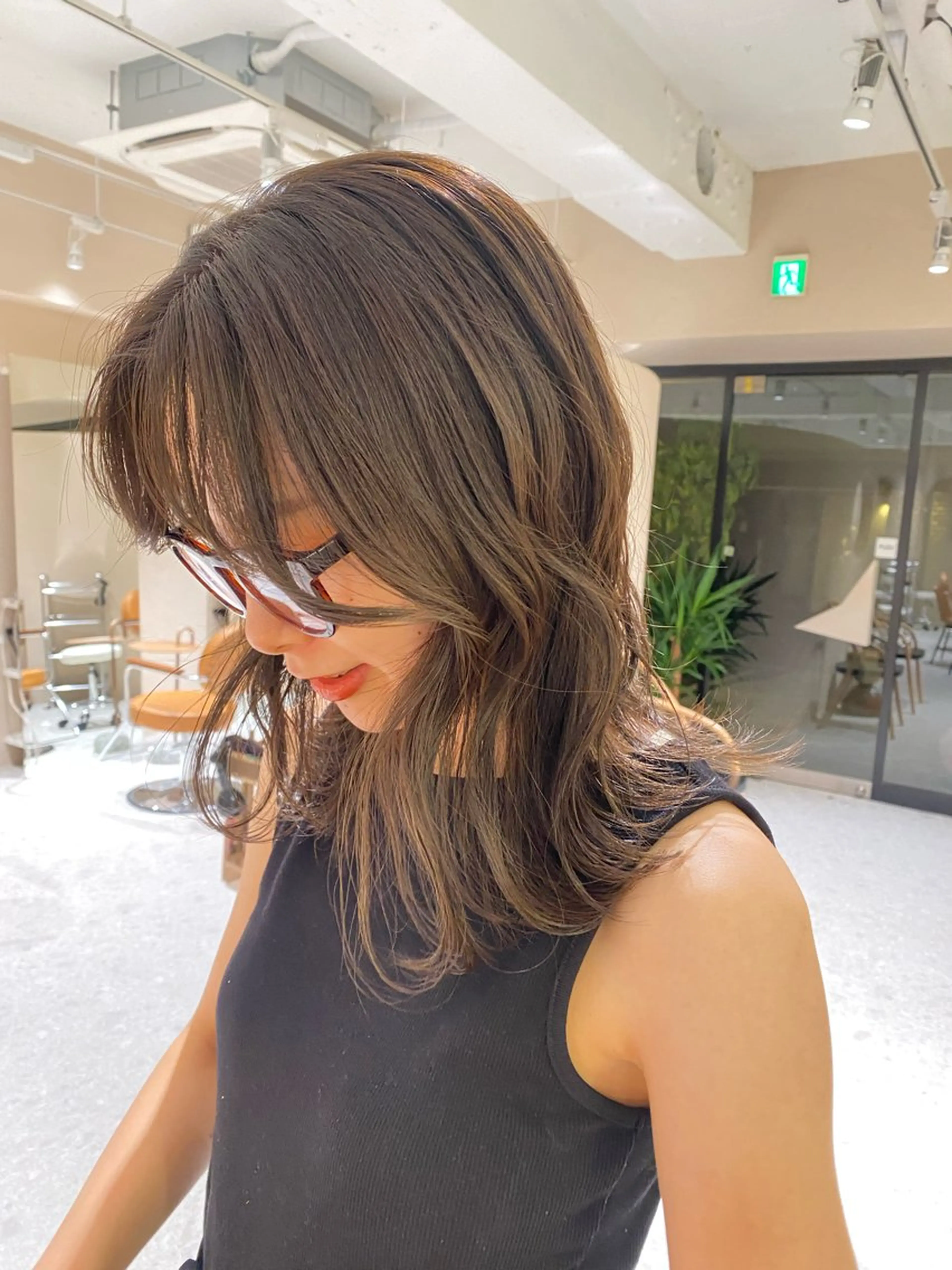 ミディアム Marina/表参道 /ヘアセット/暖色のヘアスタイル