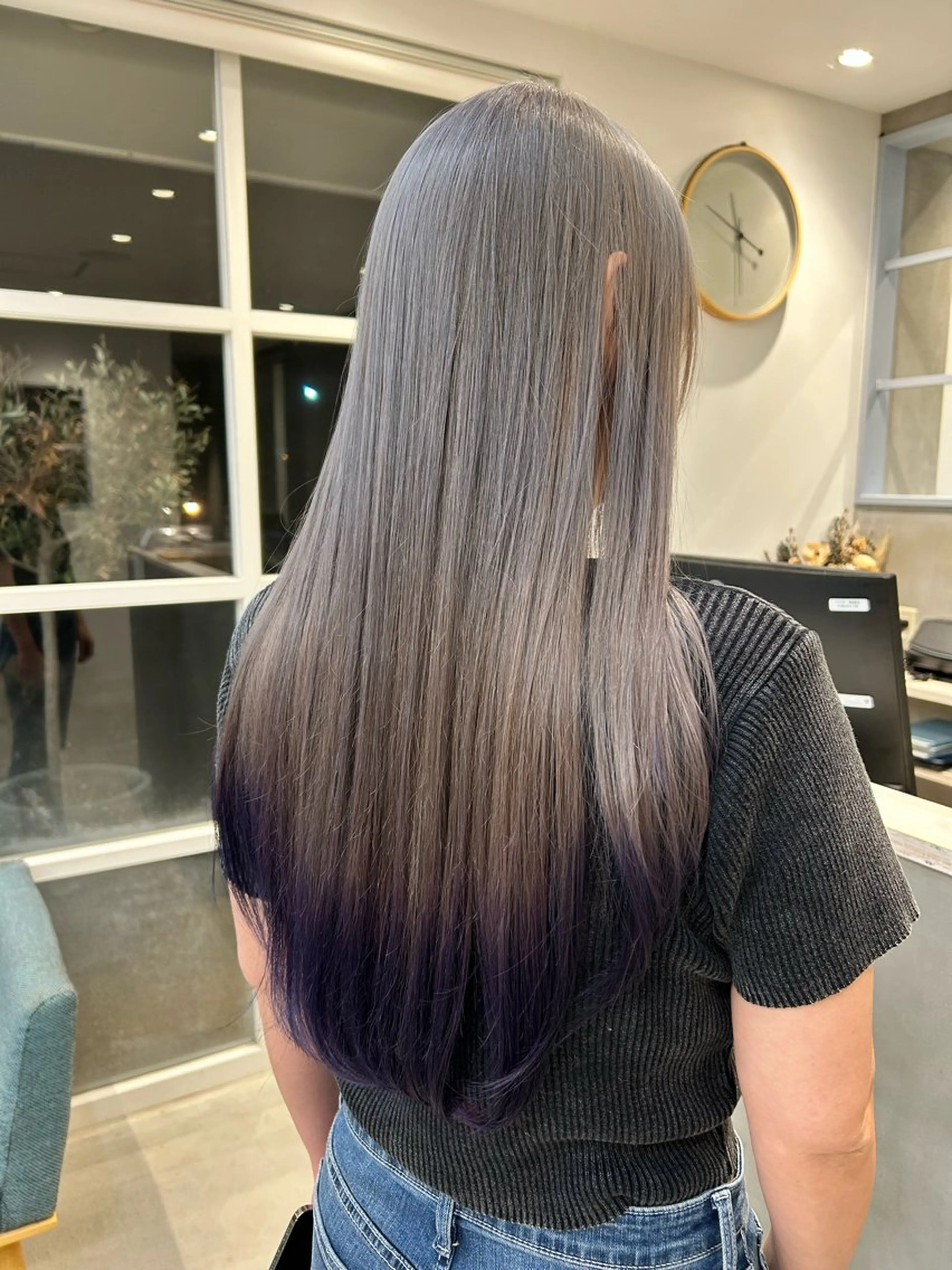 カラー カット miu🌝 ハイライト/一宮のヘアスタイル