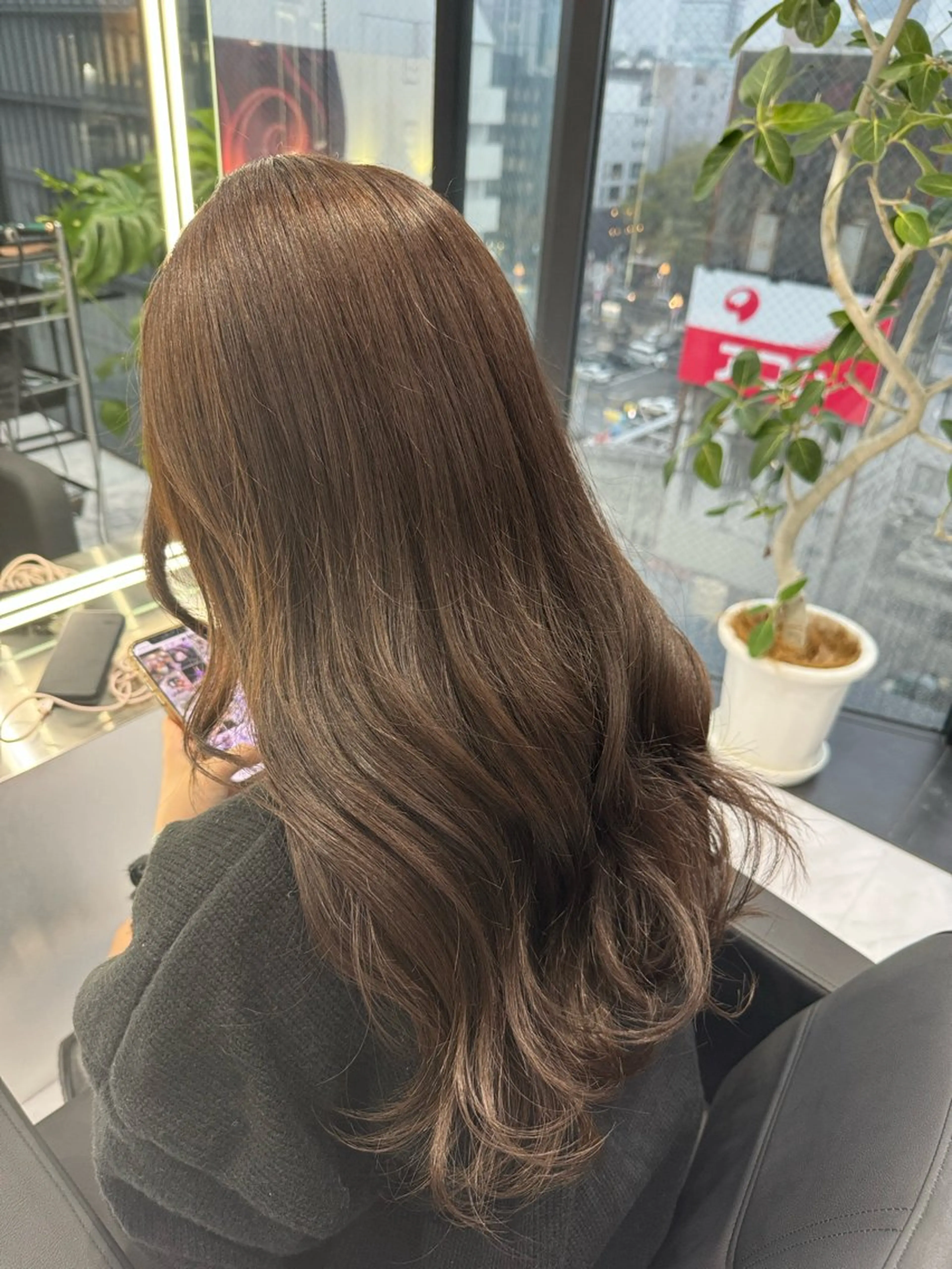 カラー CS made by SHACHU 栄所属・💖艶カラー💖 mikuのヘアスタイル