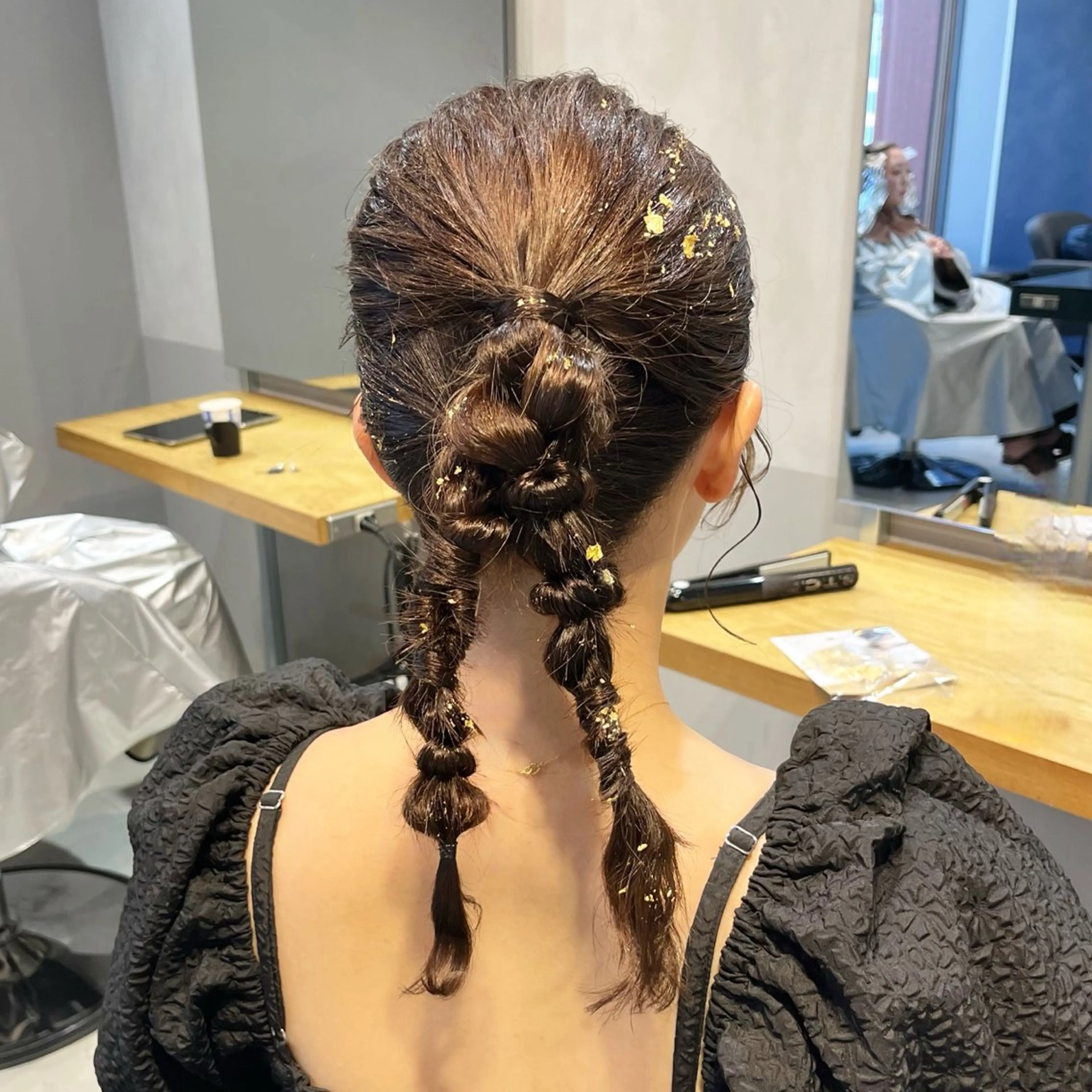 セミロング ヘアセット 🌷レイヤーカット/ フルキシオリ🌷のヘアスタイル