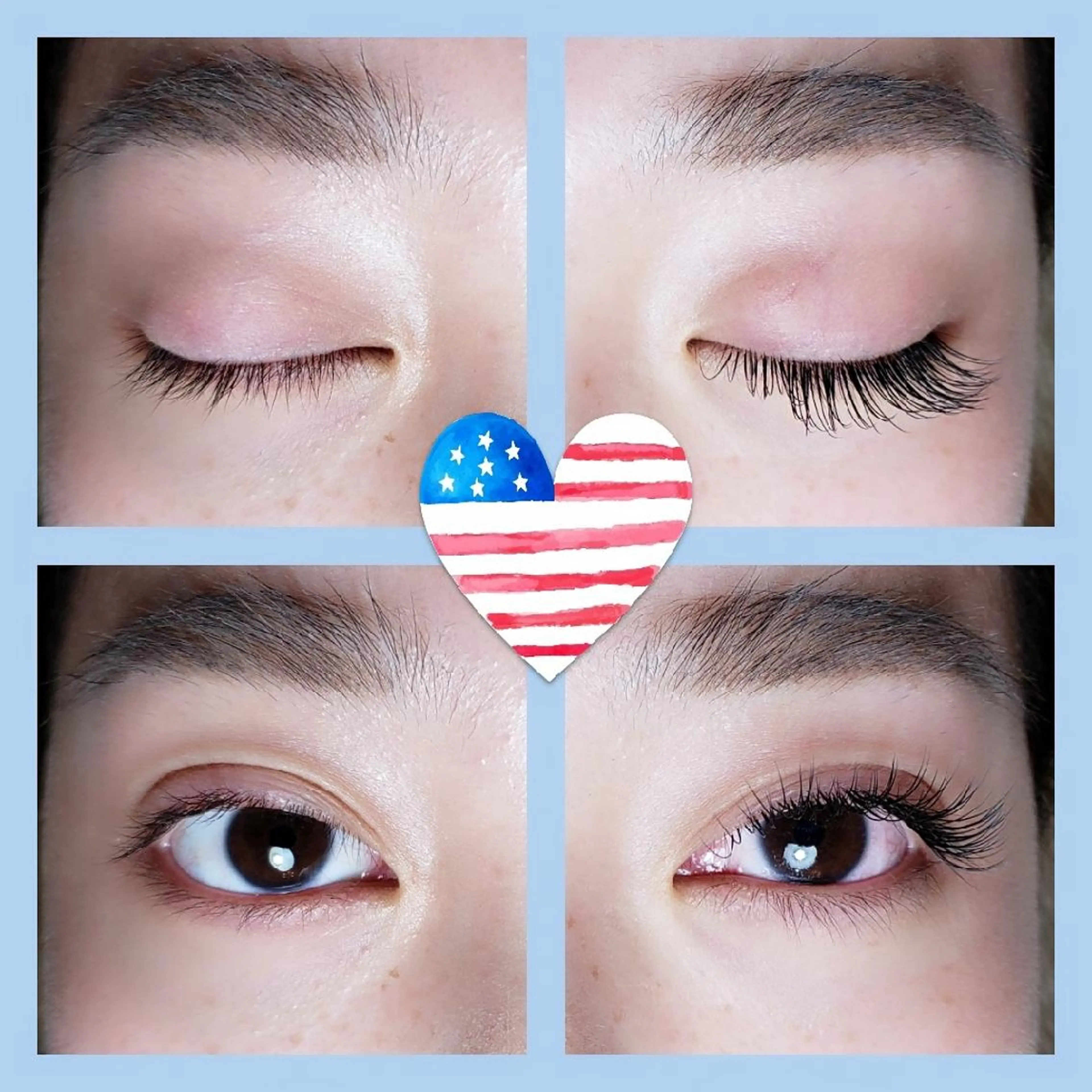 マツエク・マツパ Rouge ・ K  　のマツエク・マツパデザイン