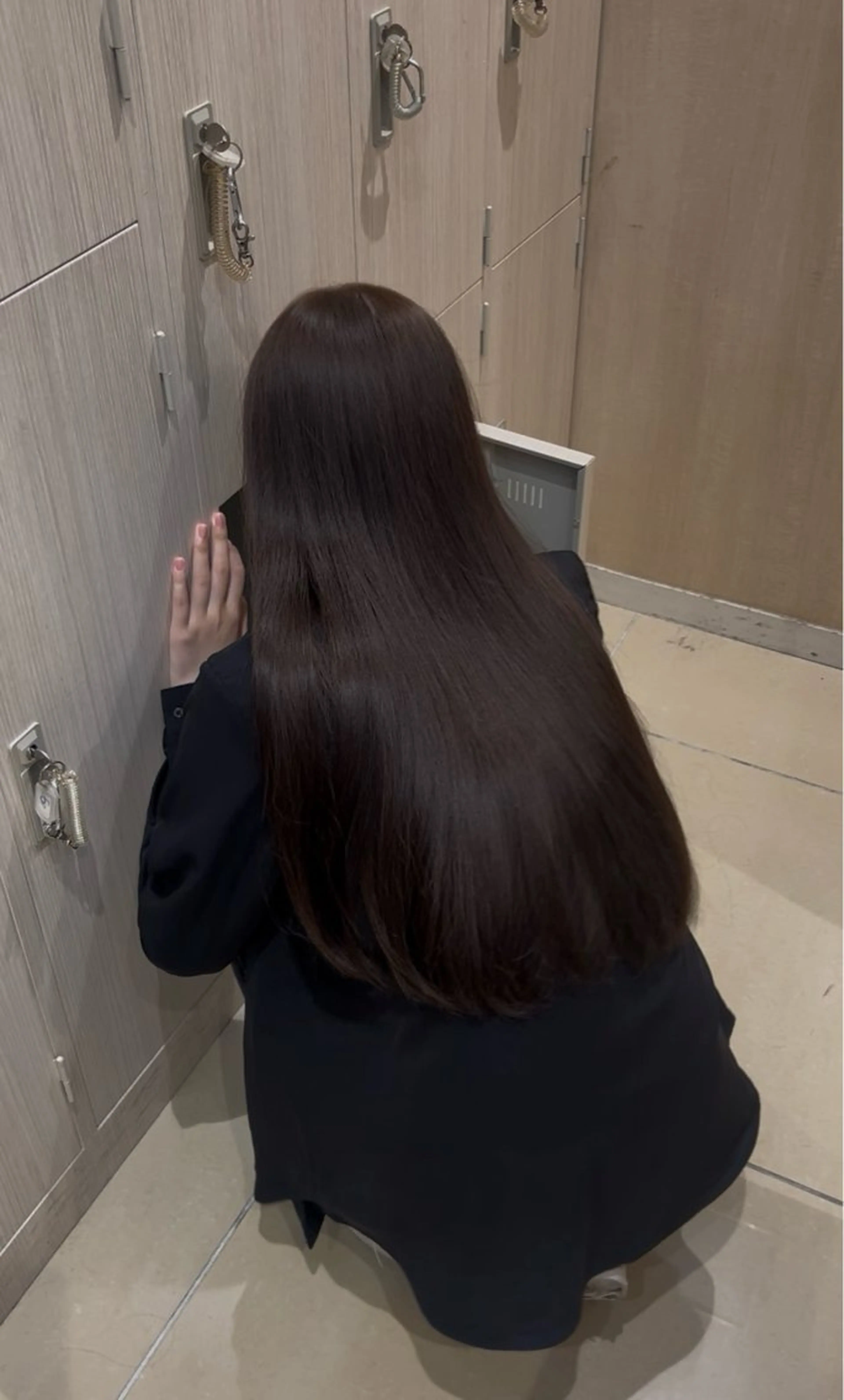 ロング カラー ヘアカラー トリートメント ヘッドスパ Kasumi 🎀のヘアスタイル