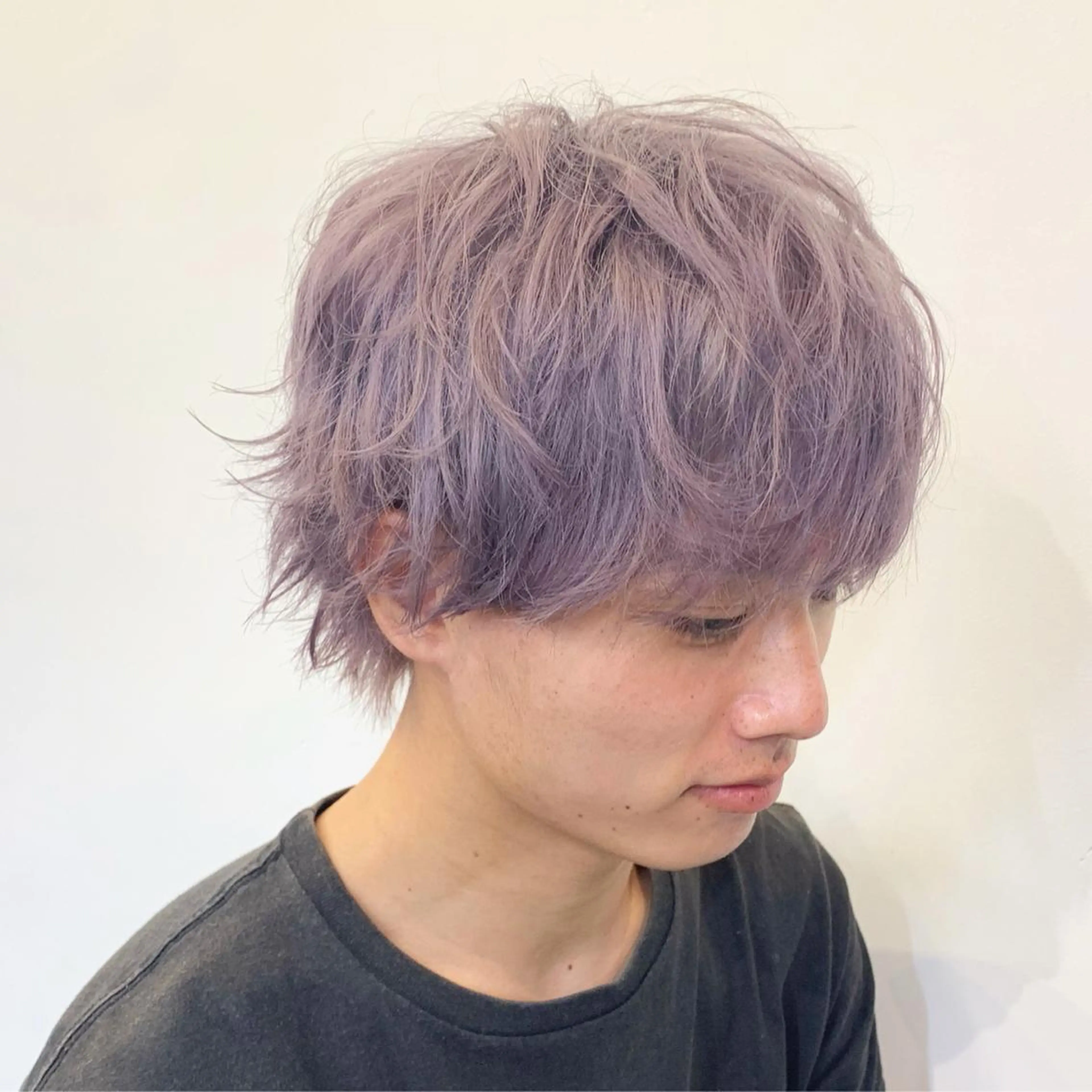 カラー ヘアアレンジ メンズ カット ヘアカラー トリートメント ヘアセット 🎀暖色カラー🎀 ♡yurika♡のヘアスタイル