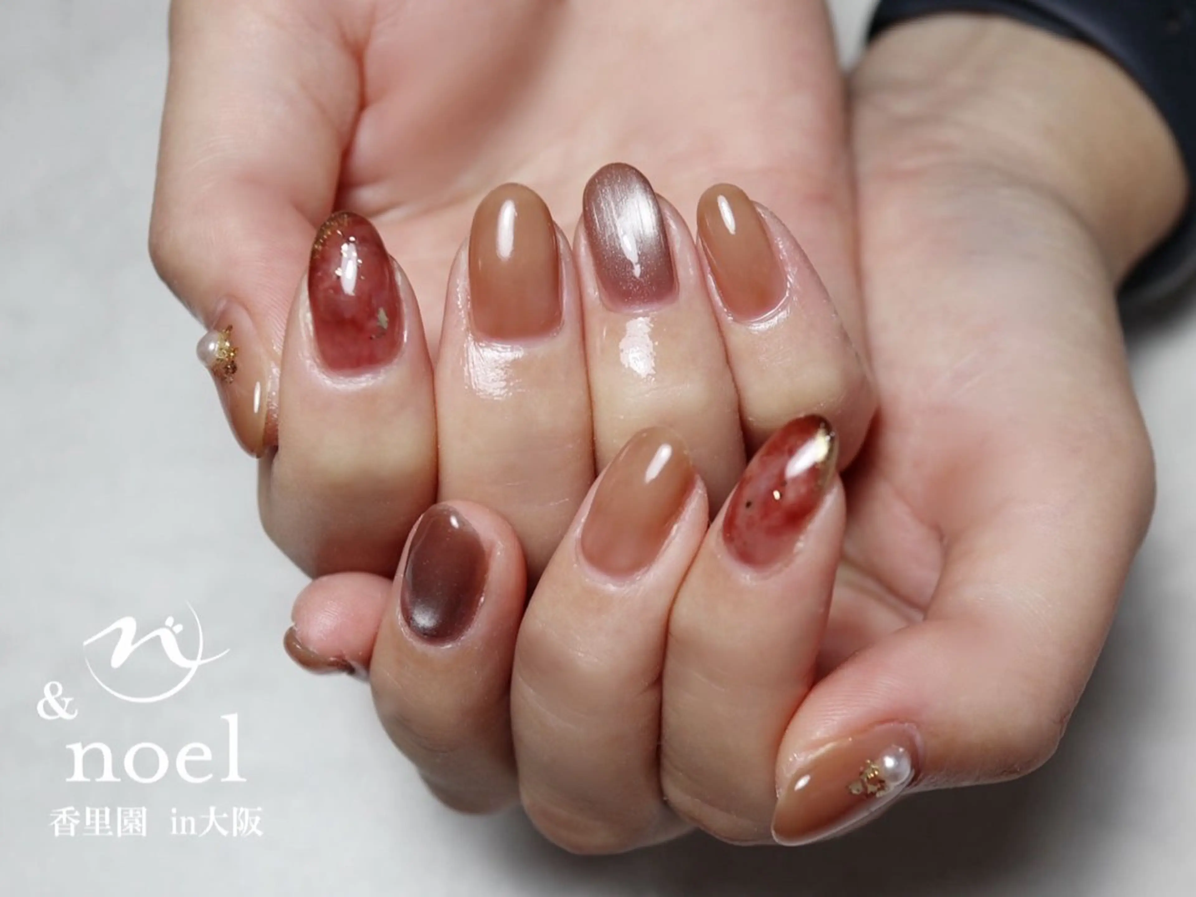 ネイル シンプルネイル Nailsalon ＆Noelのネイルデザイン