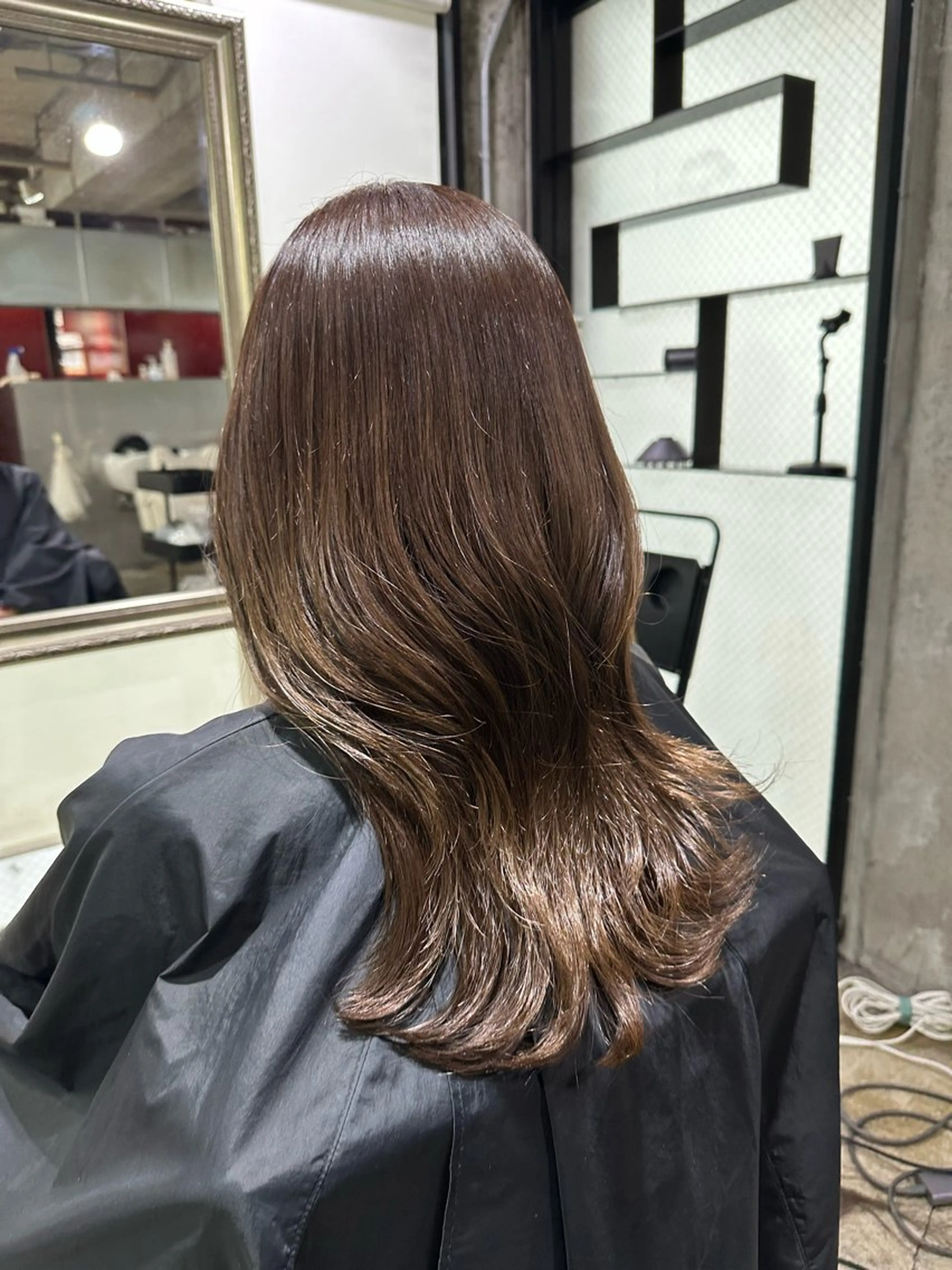 ミディアム 🔥コテ巻き風 ボブパーマ🔥のヘアスタイル