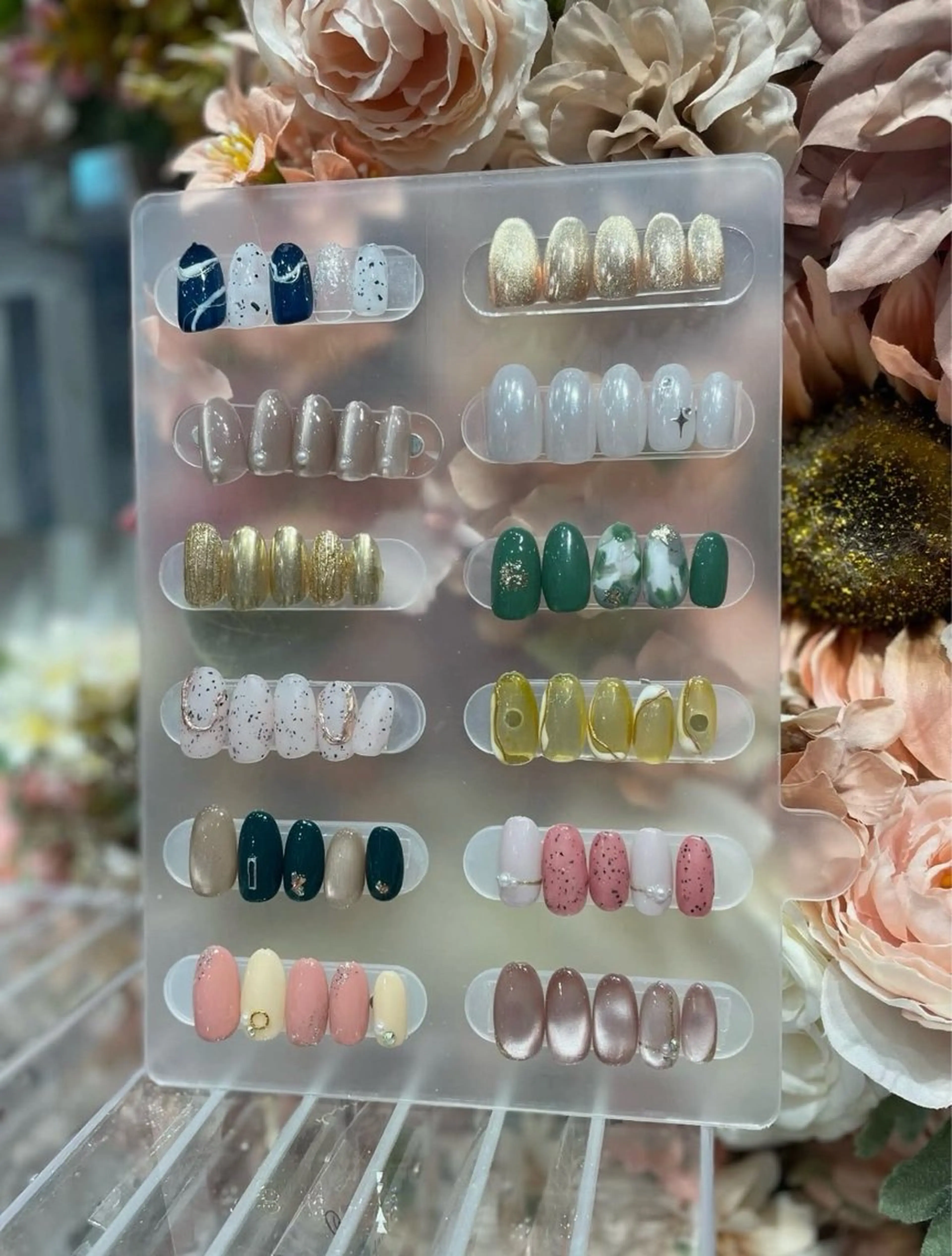 ハンド🩵定額デザインC【オフ込み】👉🏻￥8500  🎨色変更OK✨️の写真