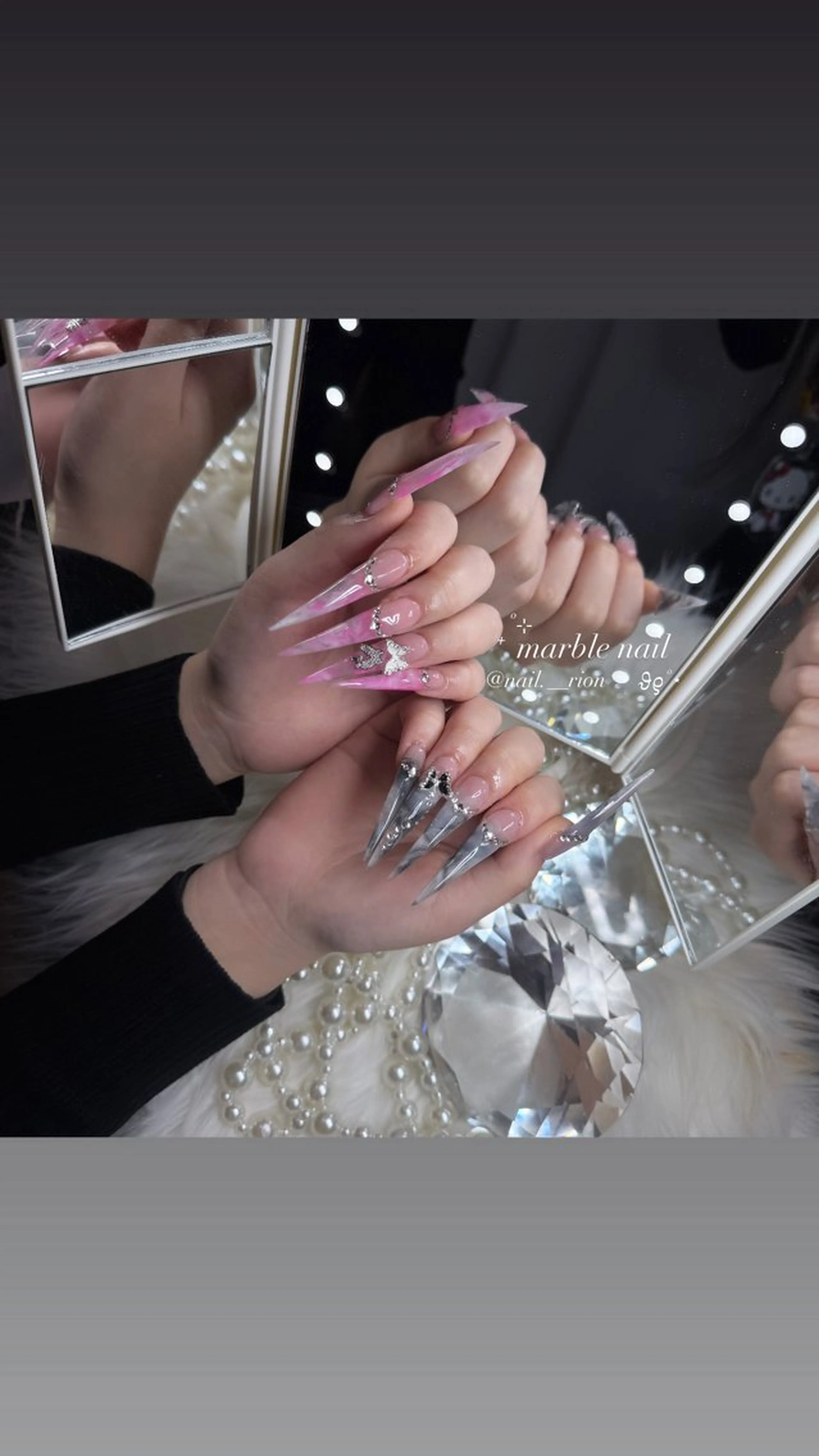 ネイル 加納 莉音のネイルデザイン