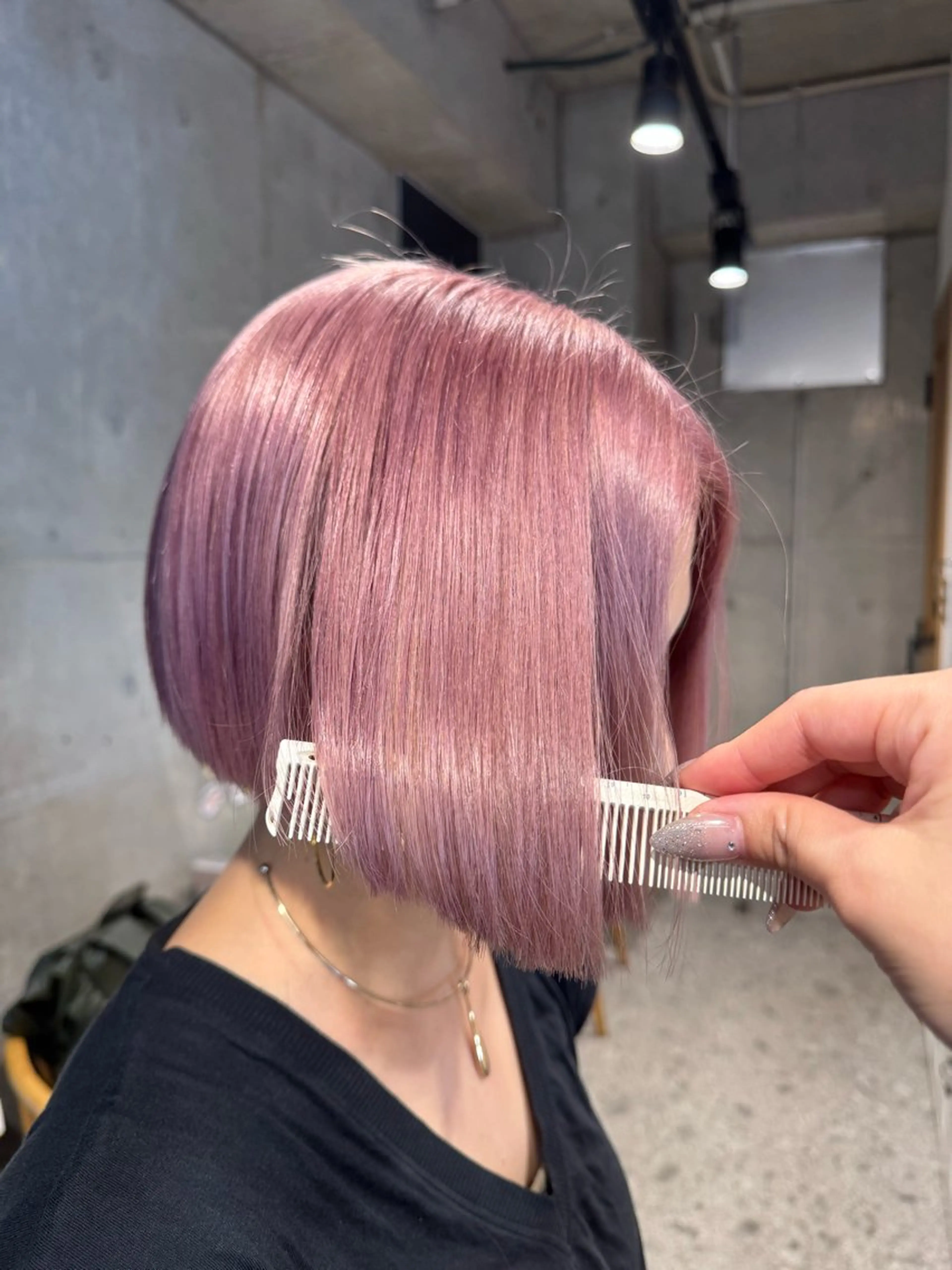 ショート ヘアカラー 🎀ダブルカラー hinata🎀のヘアスタイル