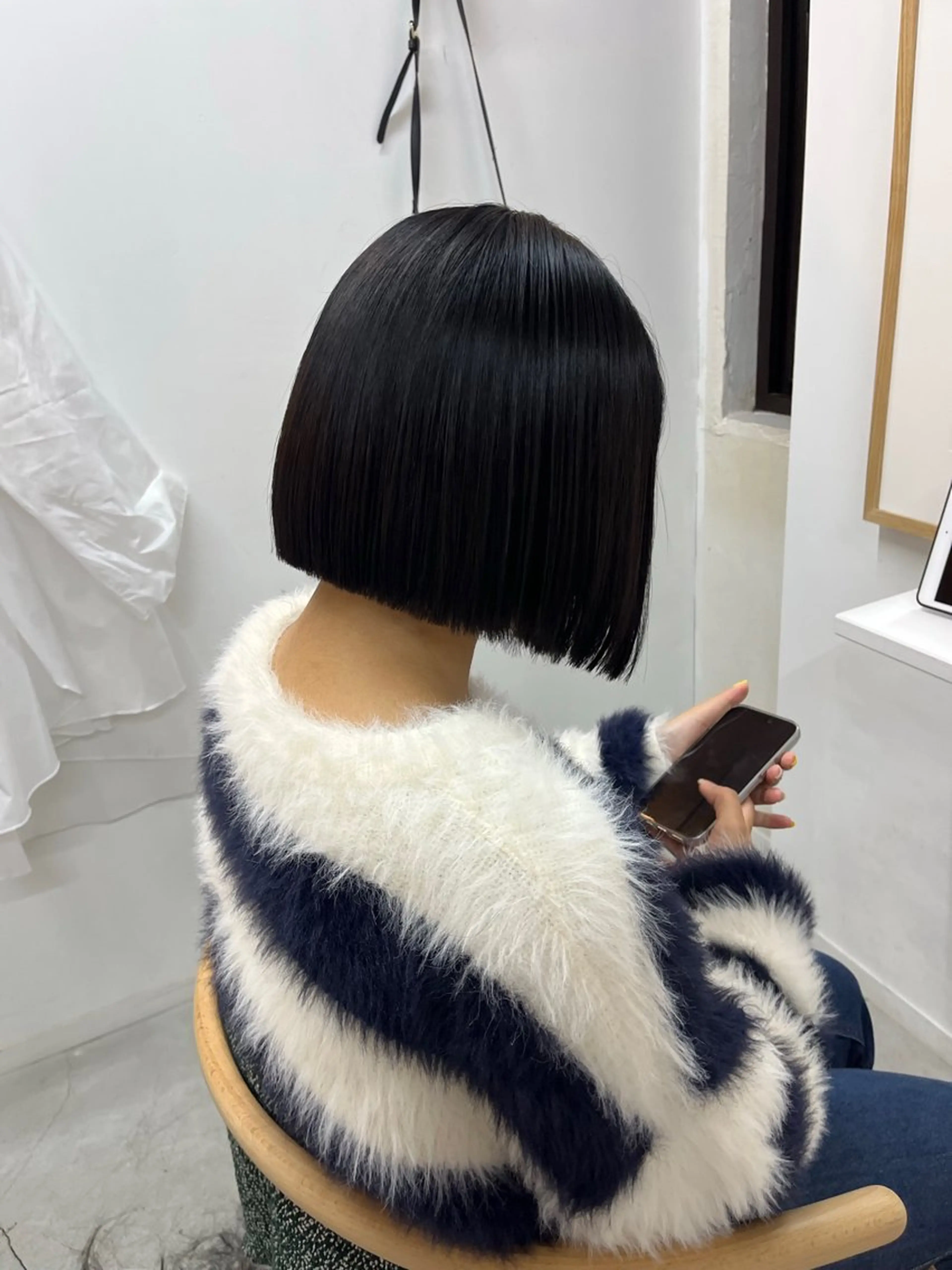 ショート ボブ 縮毛矯正 person♡kii マオのヘアスタイル