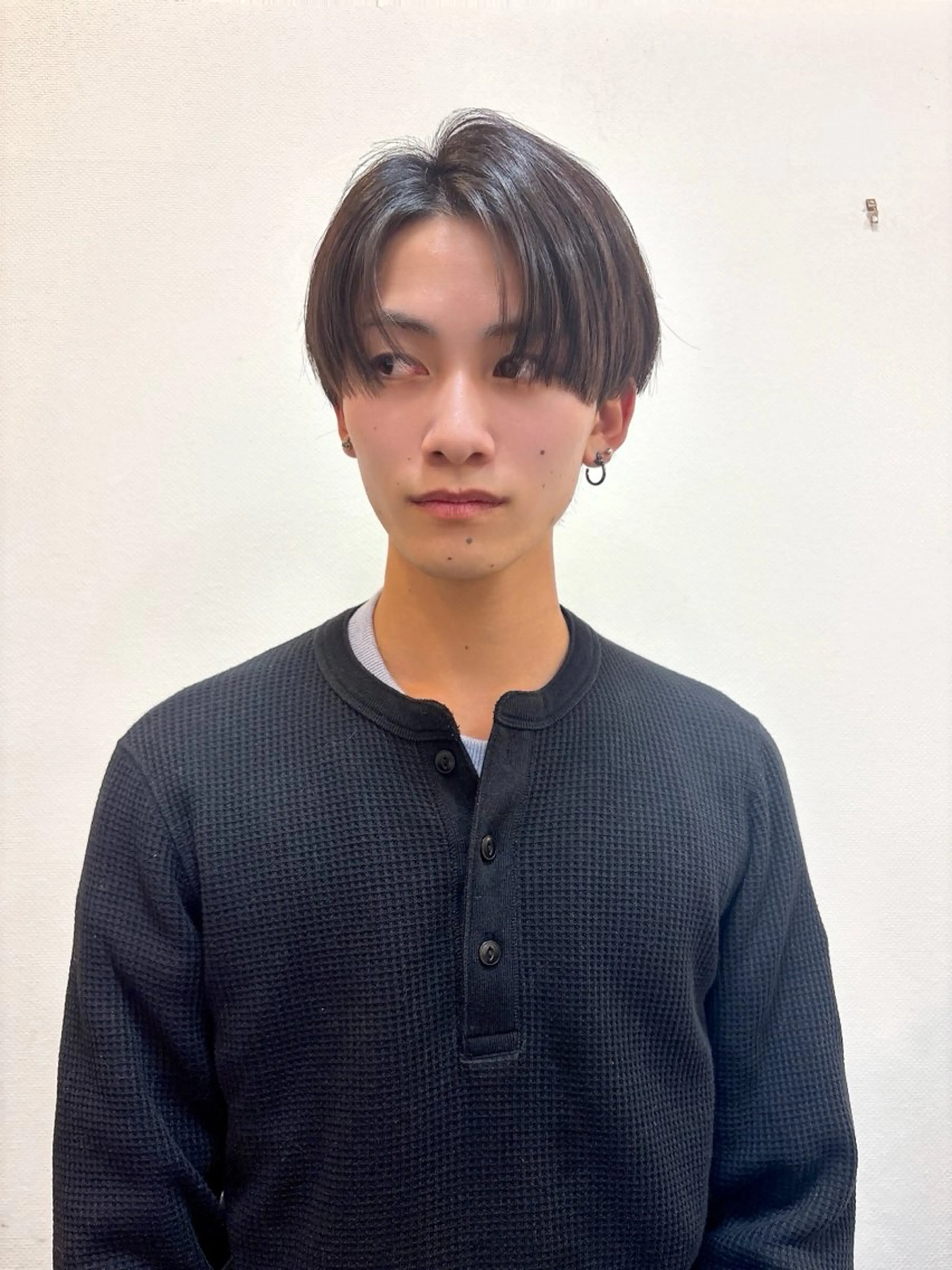 ショート メンズ カット ミディアムレイヤー/ 艶カラーNorikaのヘアスタイル