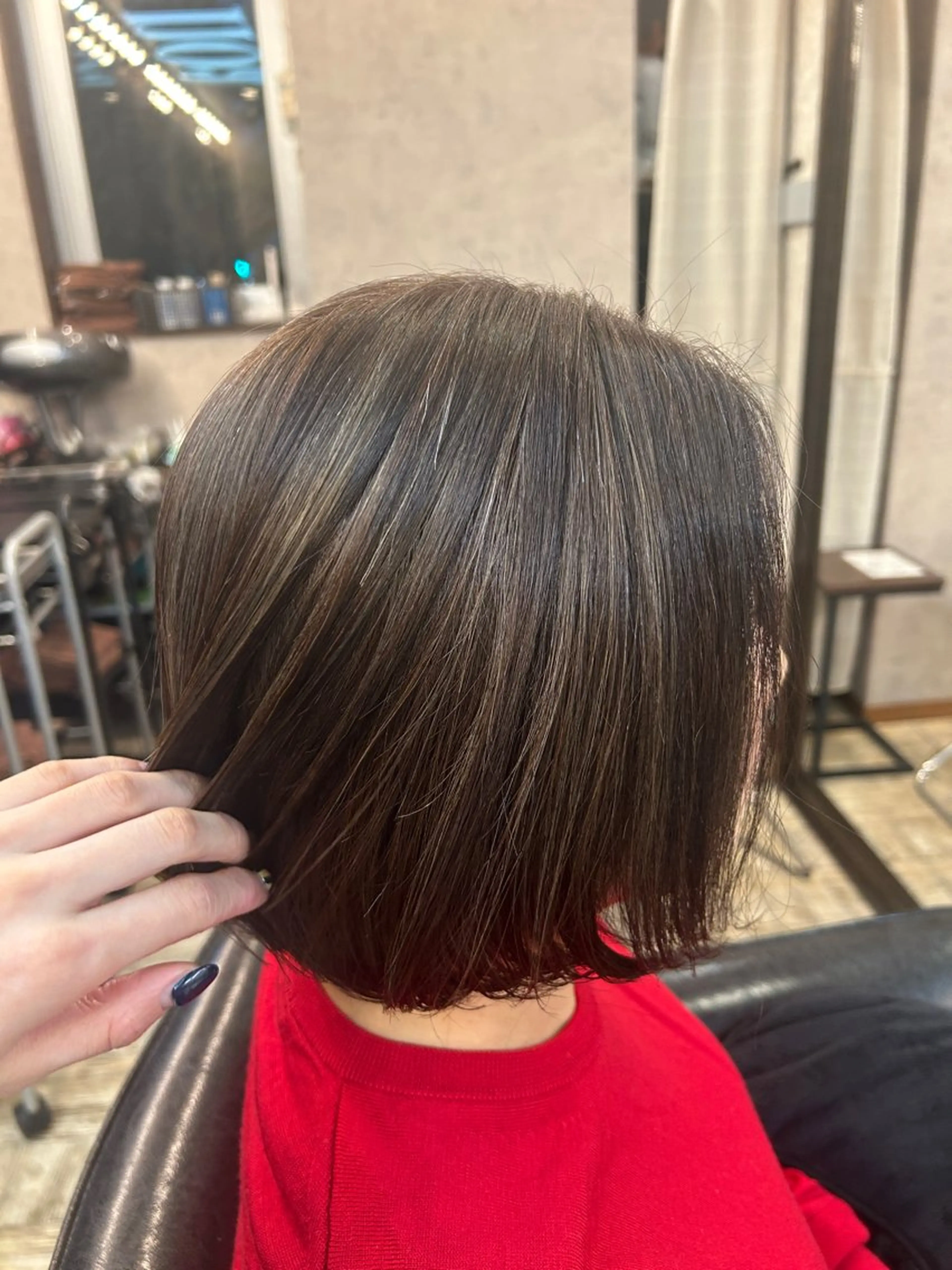 ミディアム カラー ヘアカラー トリートメント 🌻柳谷 心渚🌻のヘアスタイル