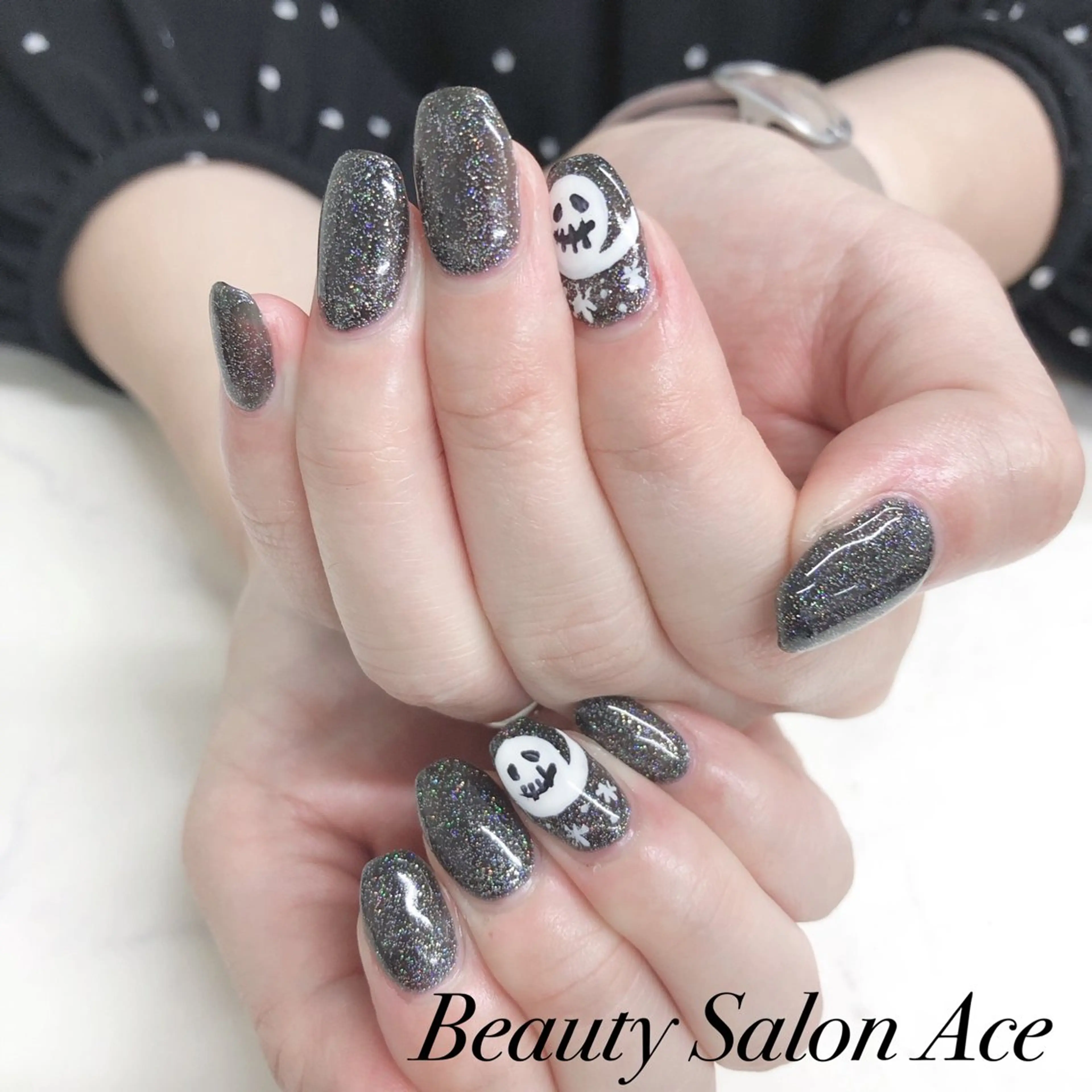 ネイル ハロウィン メンズネイル ハンドネイル ハンドケア 池袋フィルイン Ace♡Nailのネイルデザイン