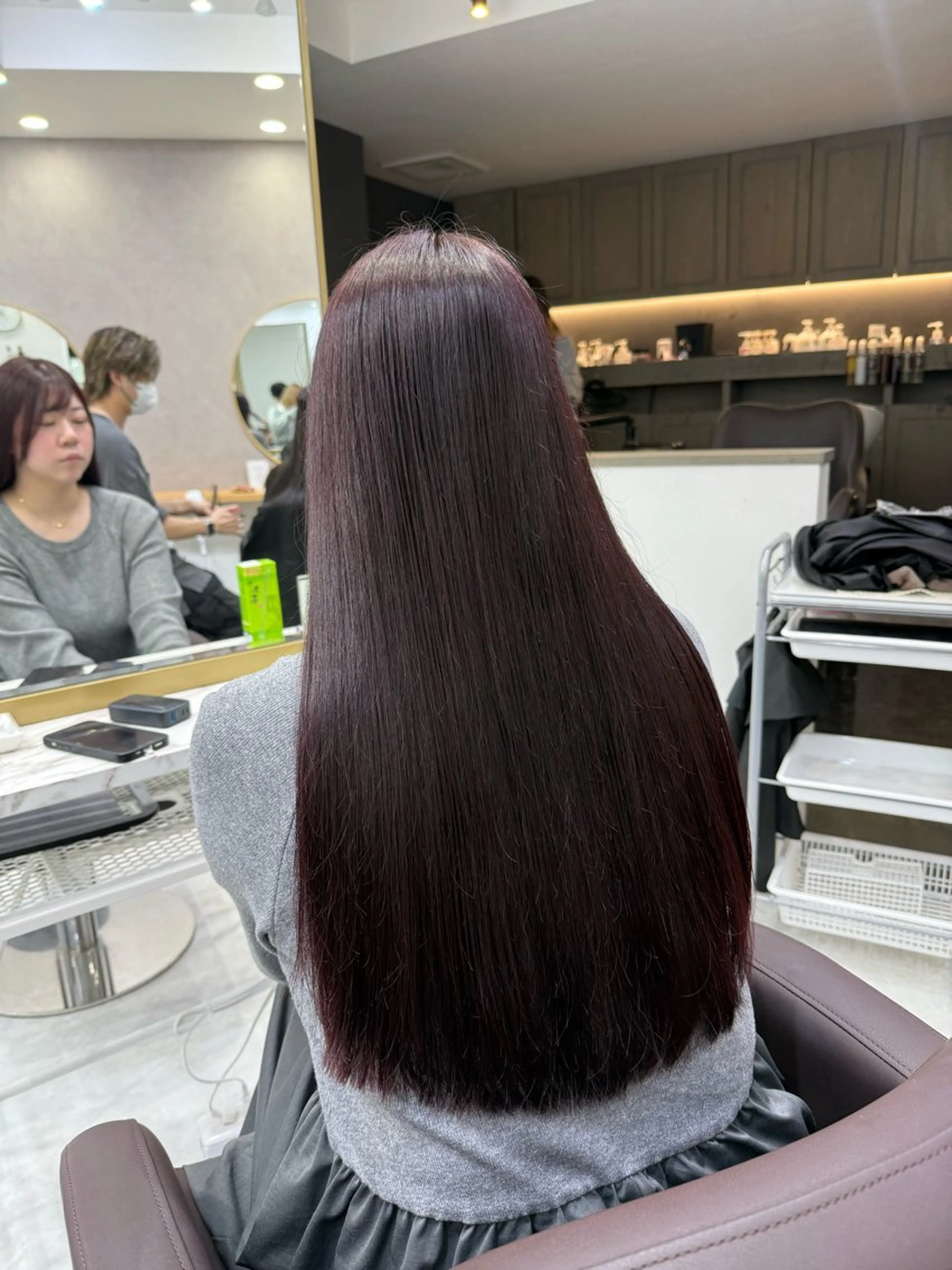 ロング カラー ヘアアレンジ ヘアカラー トリートメント ヘアセット 💗横浜美容室 💗HARUNAのヘアスタイル