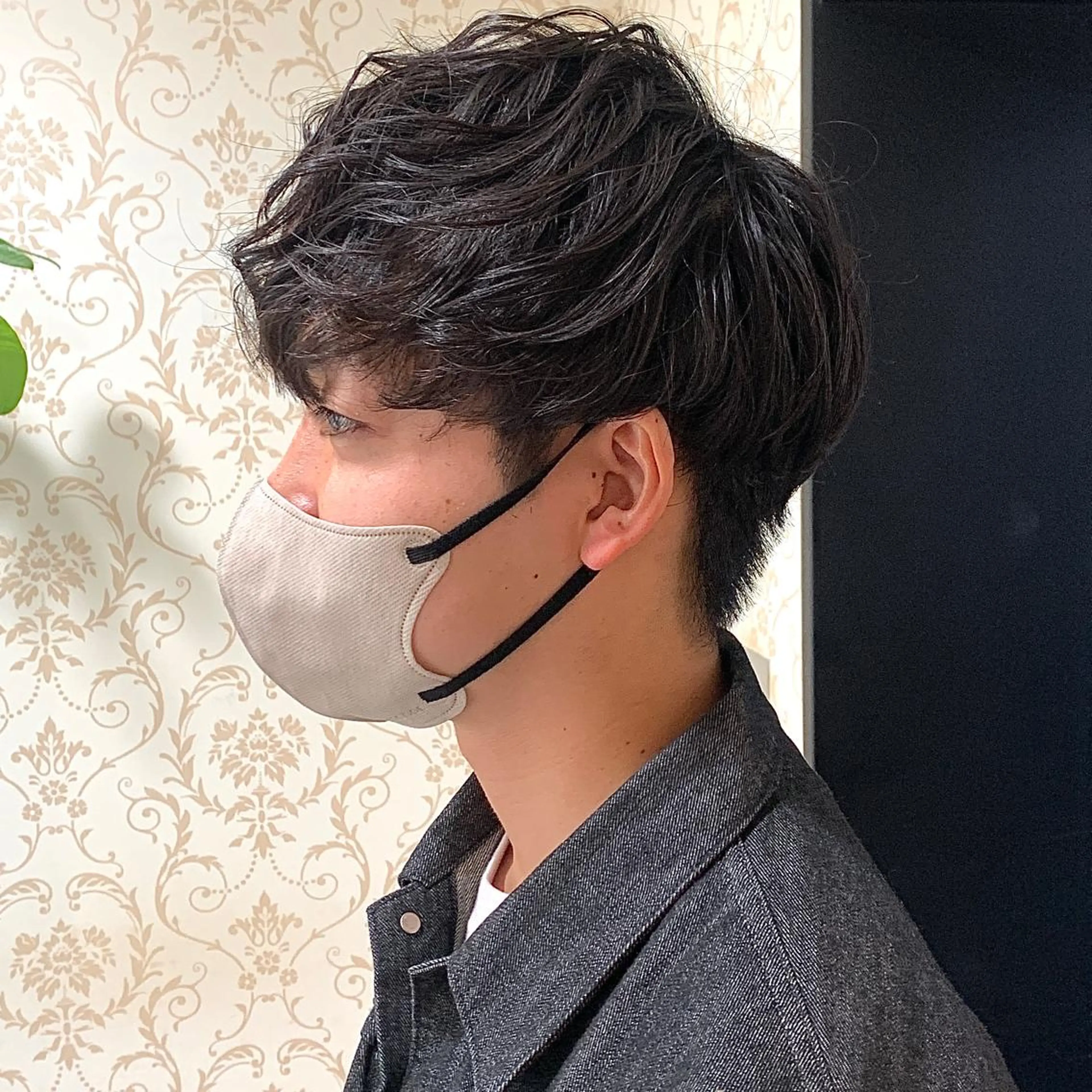 ショート パーマ メンズ カルマパーマ メンズ韓国風 メンズパーマ スペインカール 波巻きパーマ カット 縮毛矯正 メンズパーマ&メンズ 縮毛矯正/平野/渋谷のヘアスタイル